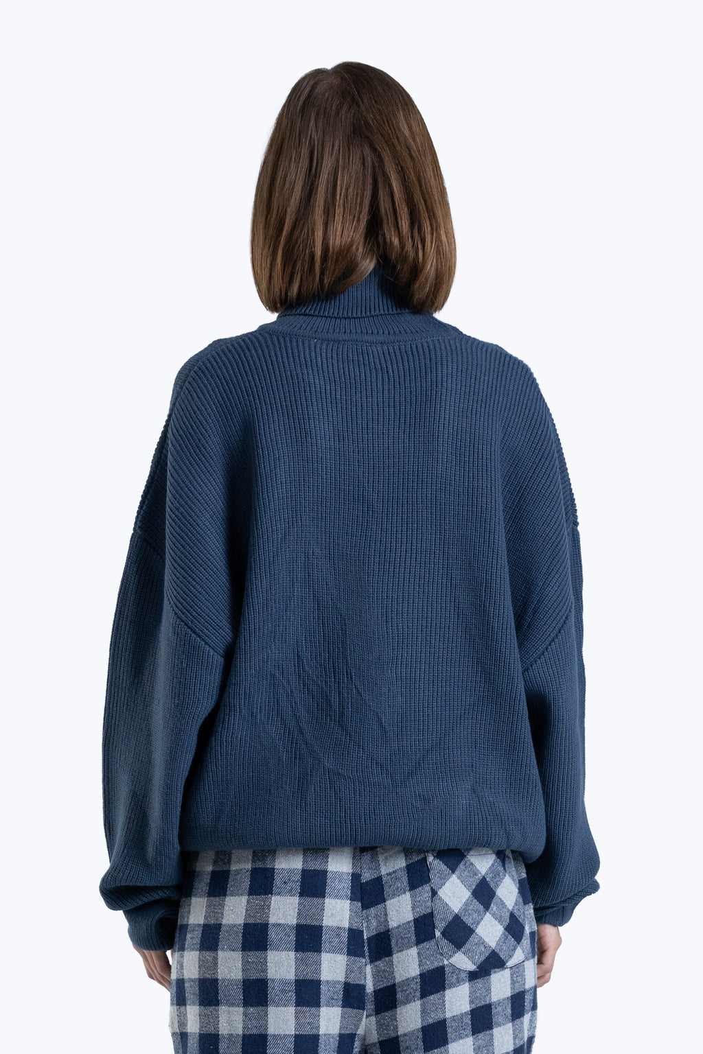 basic high neck knitwear