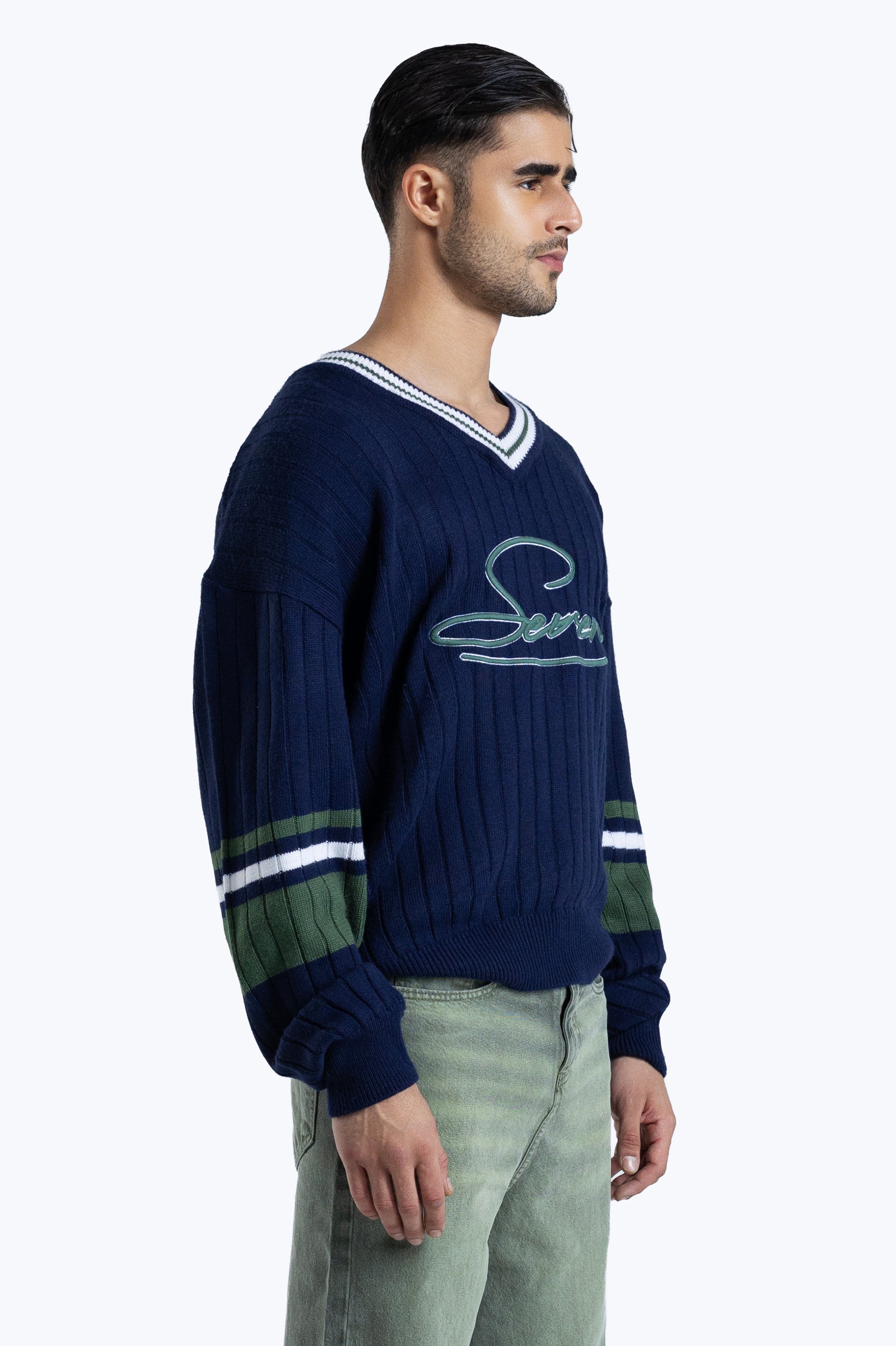 Relaxed fit knitwear