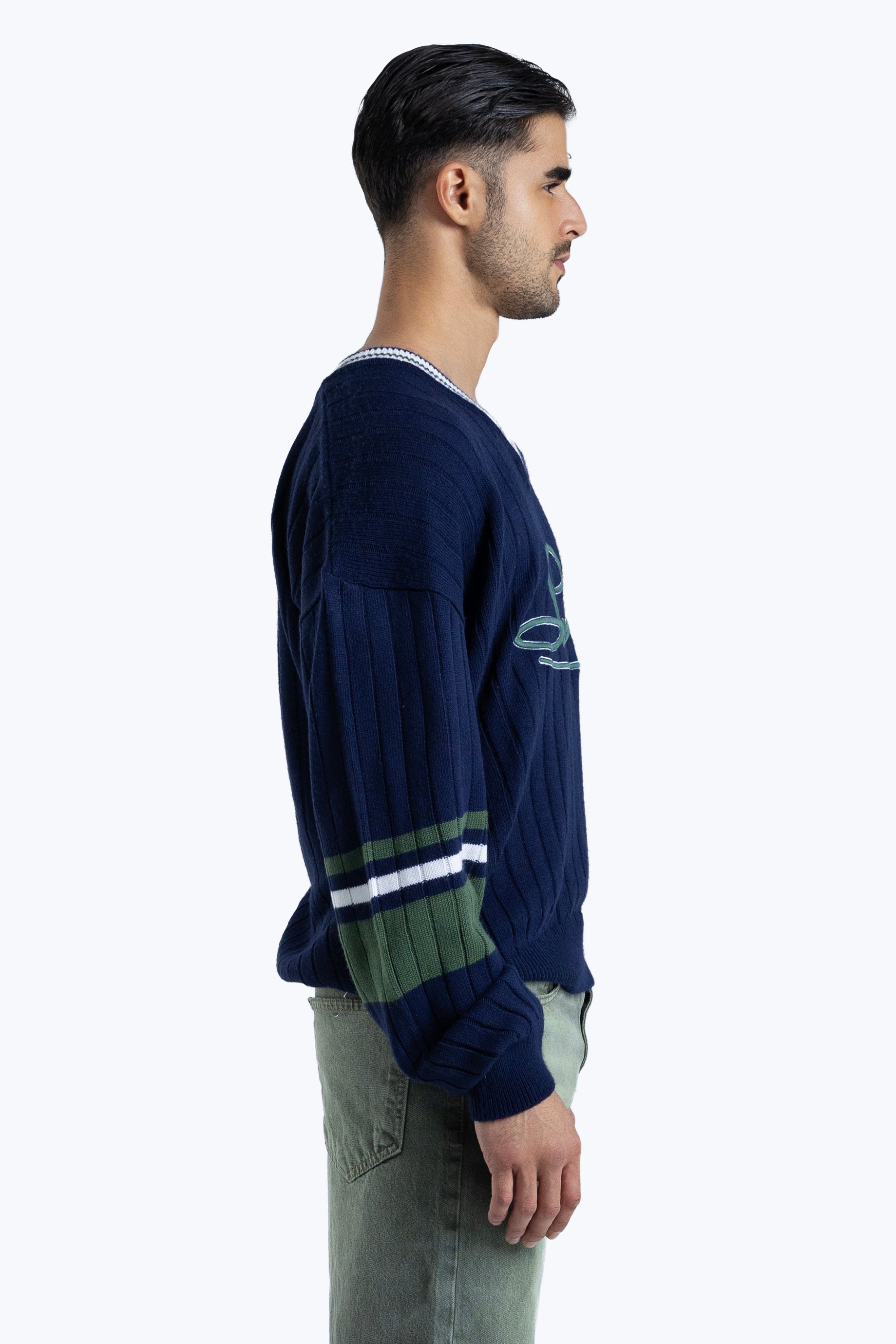 Relaxed fit knitwear