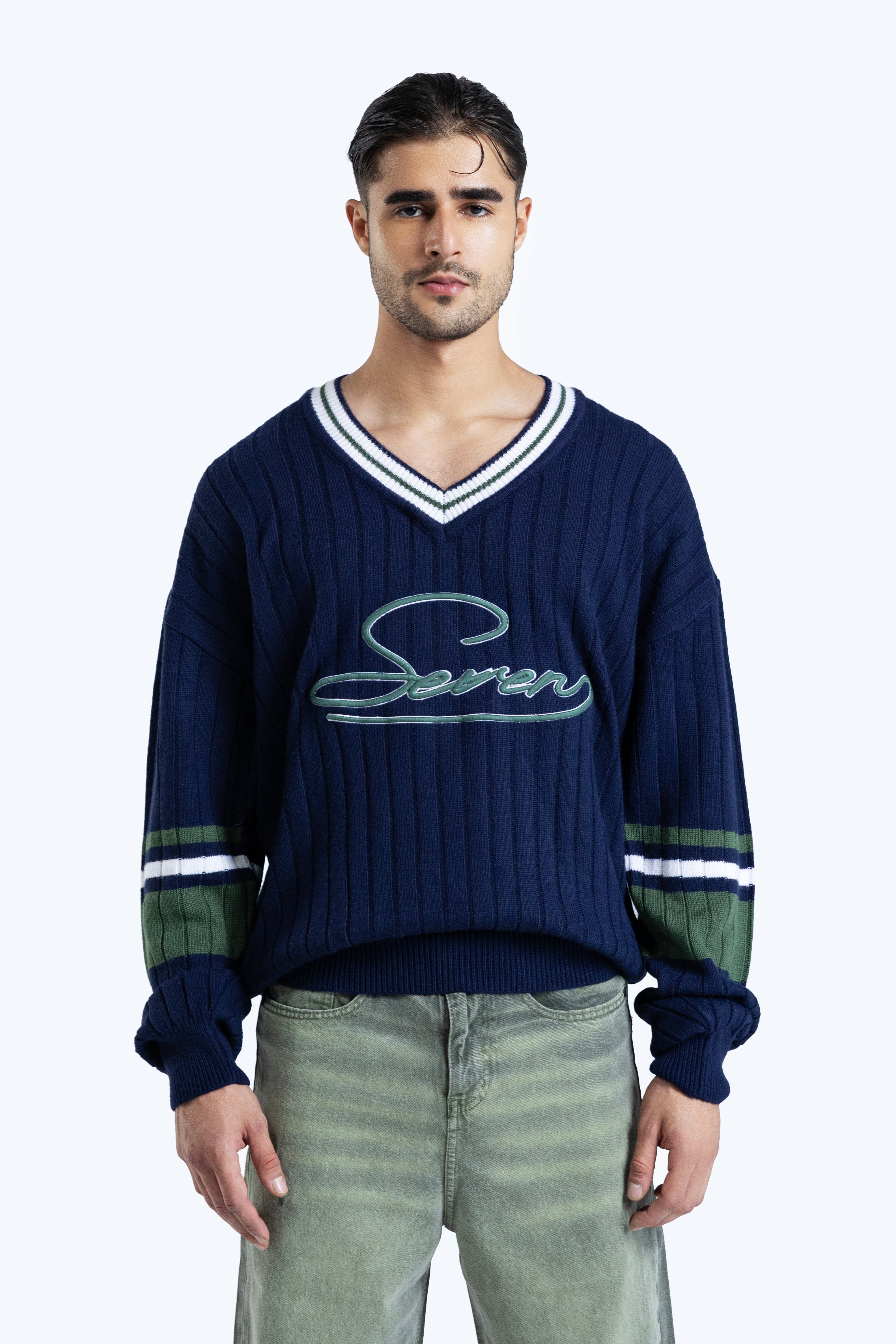 Relaxed fit knitwear