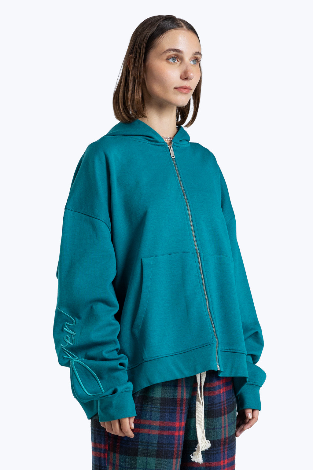 combination varsity sweatshirt