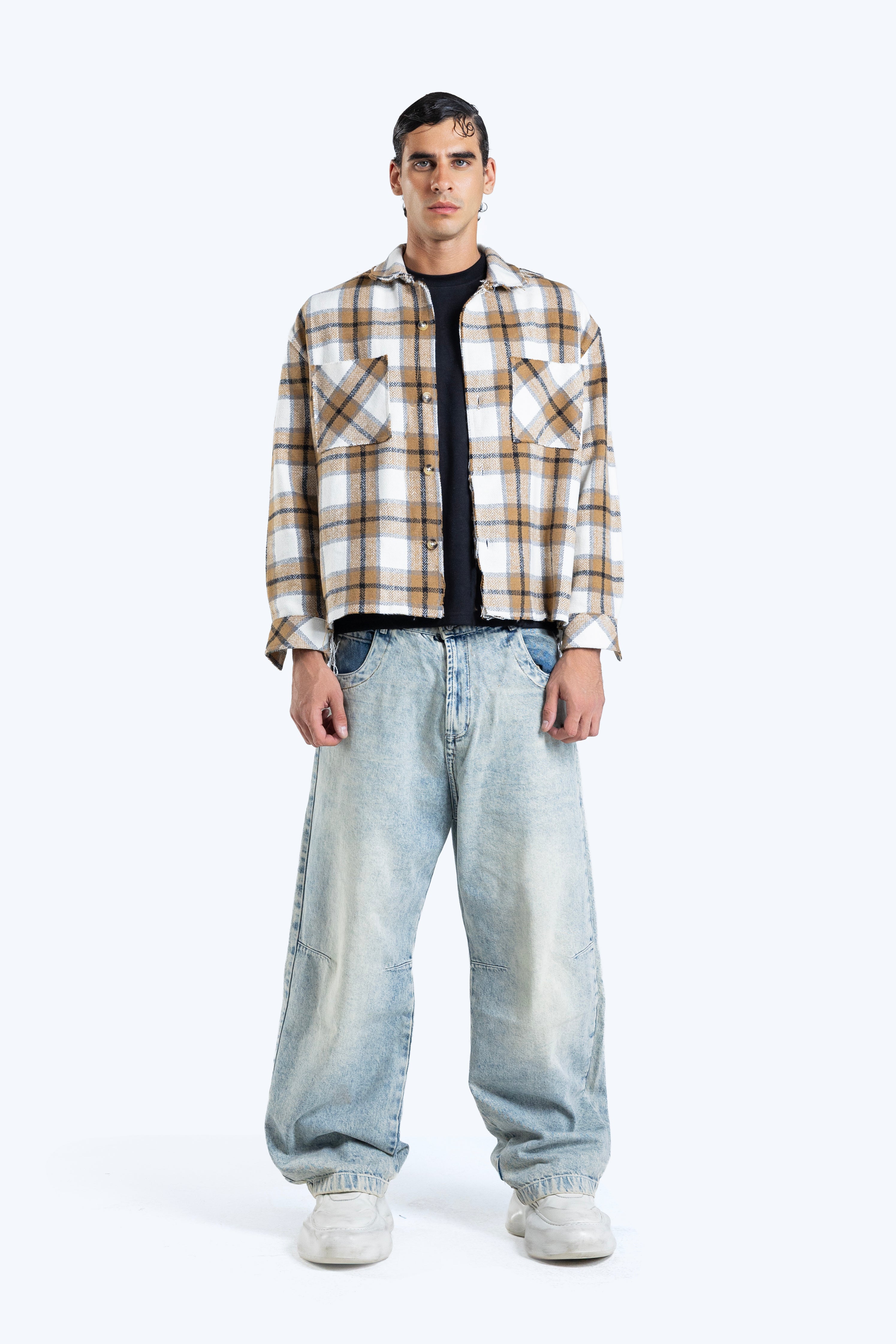 skater baggy fit denim