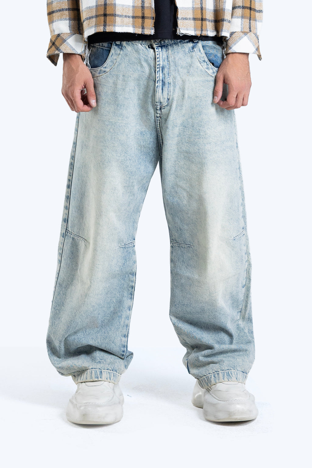 skater baggy fit denim