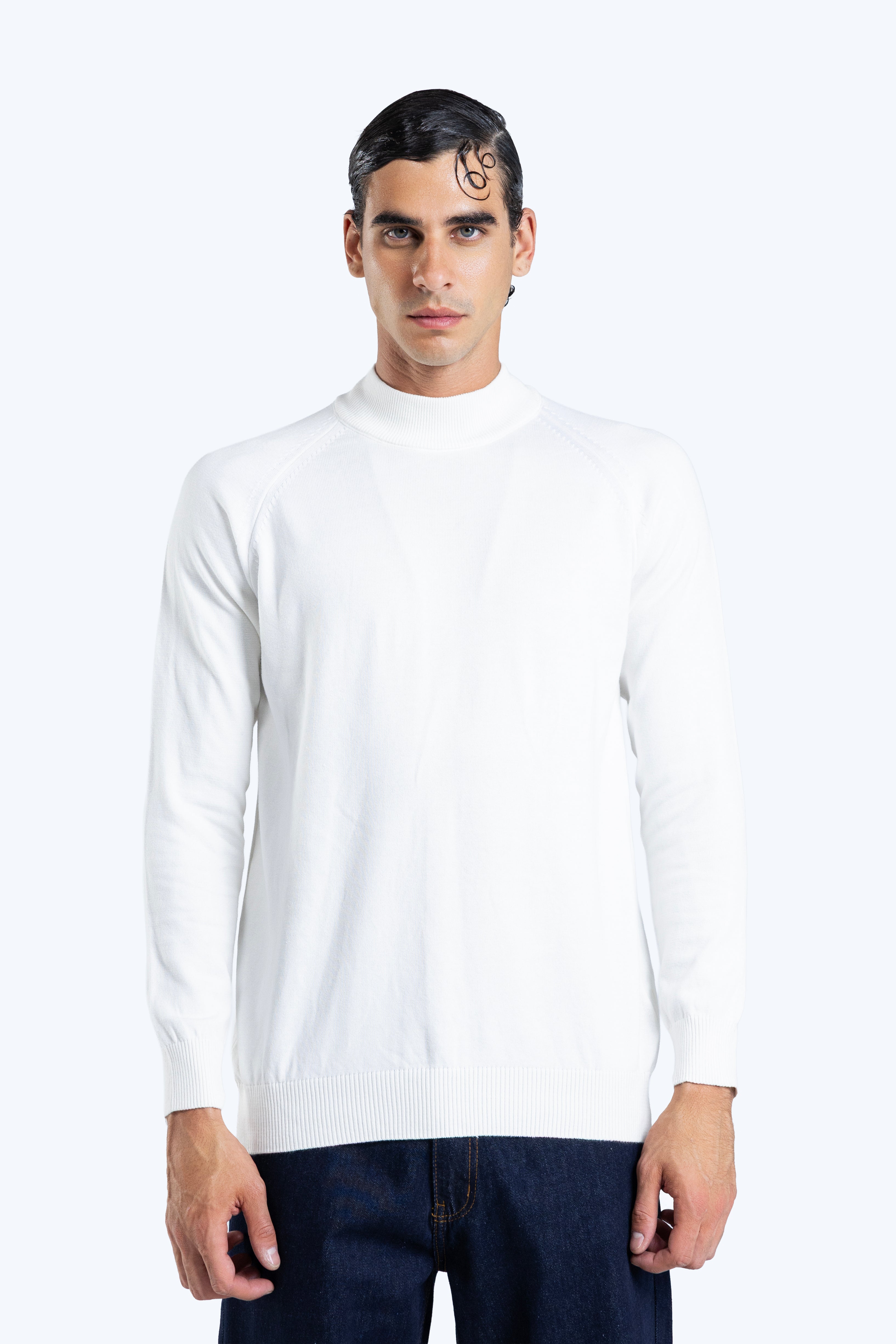 Relaxed fit textured knitwear