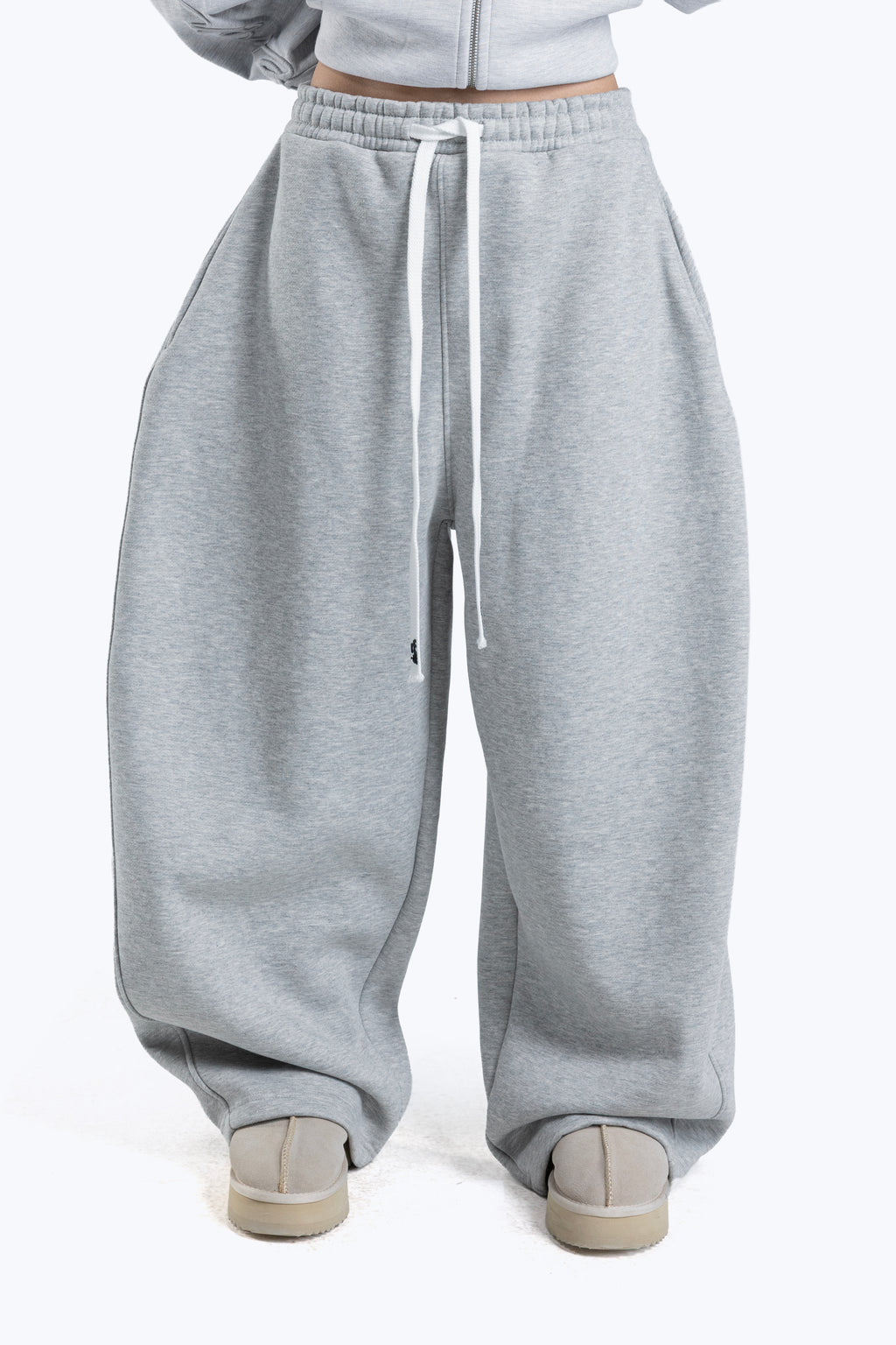 wide fit jogger pants