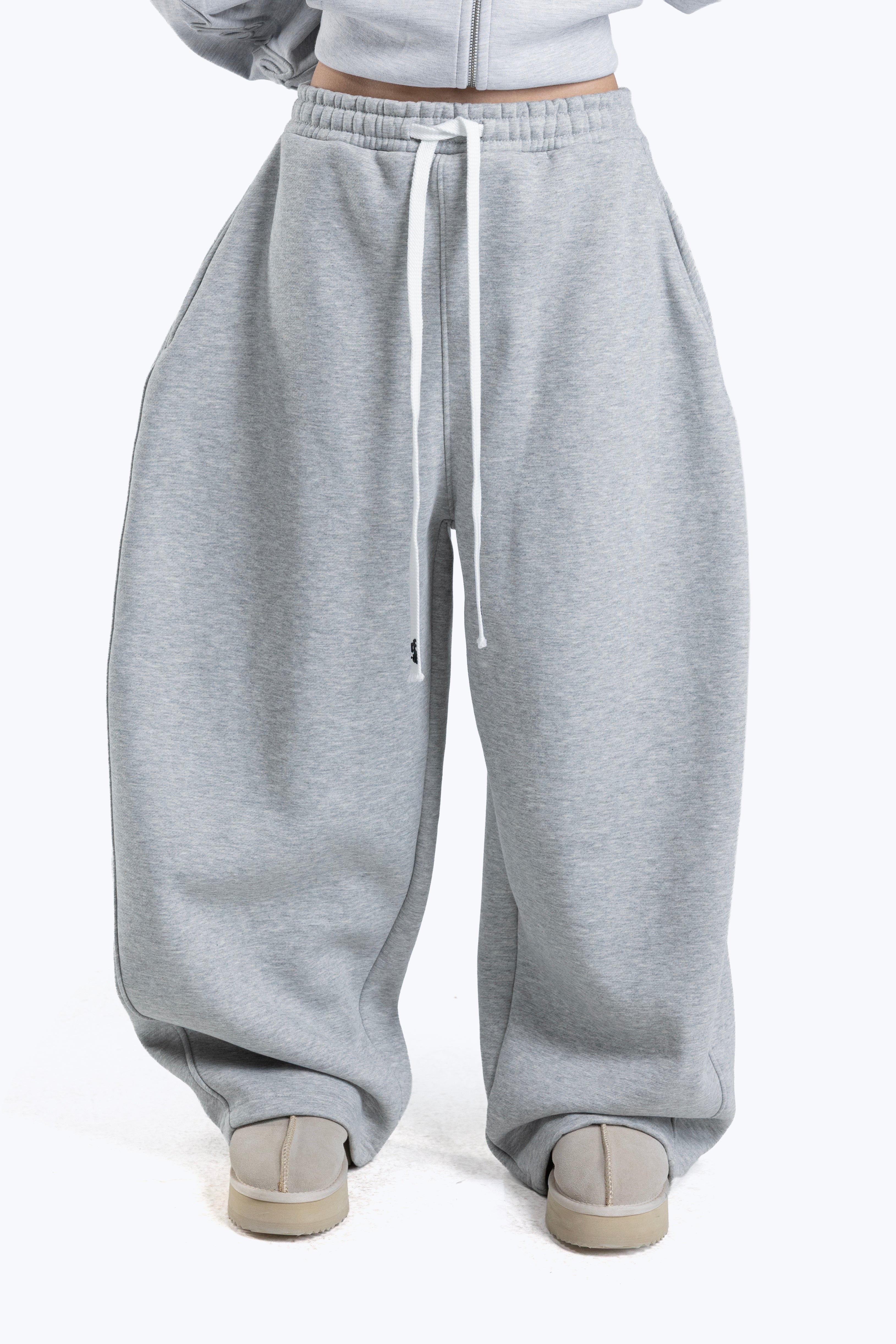 wide fit jogger pants