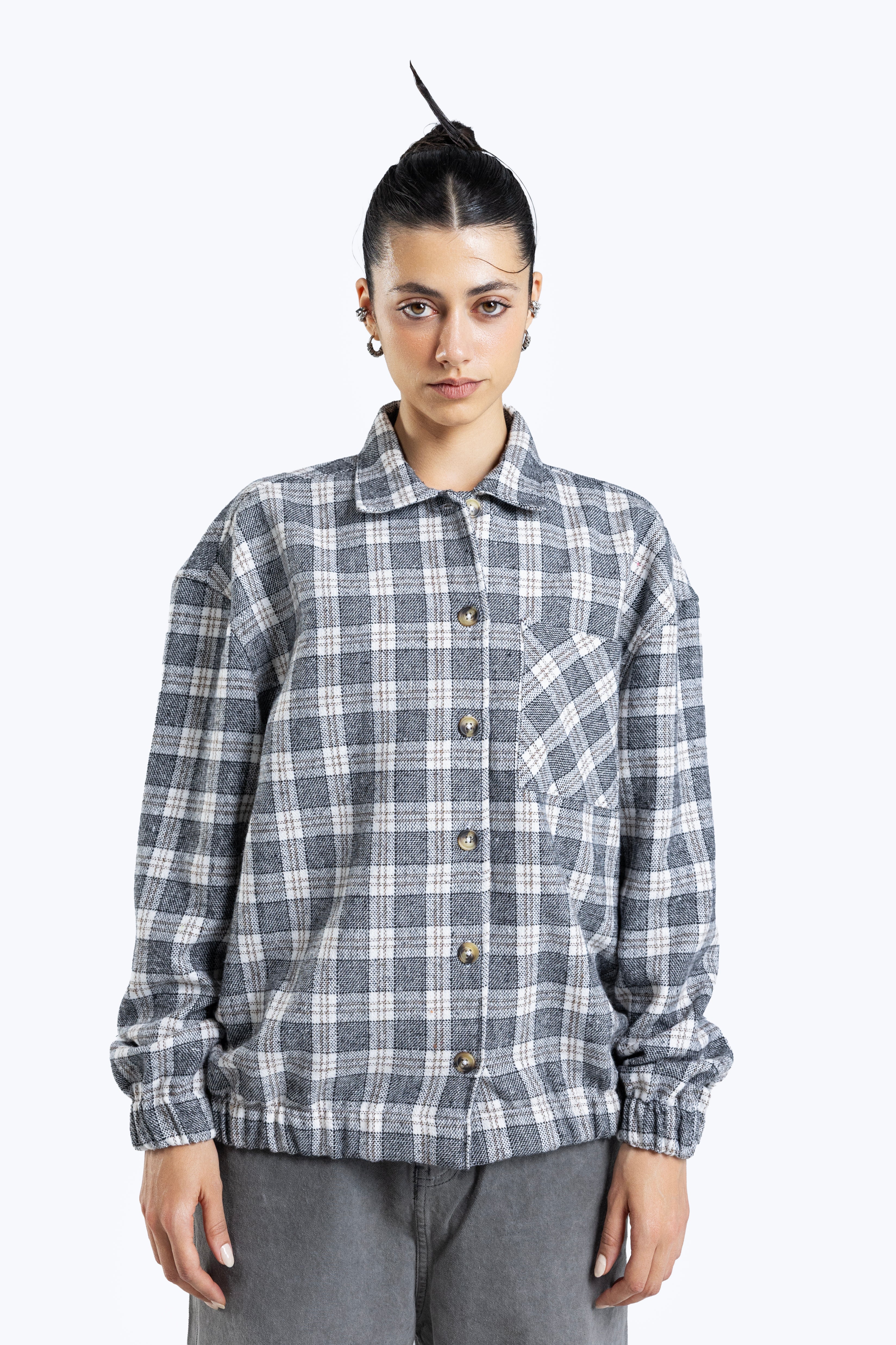 plaid flannel shirt