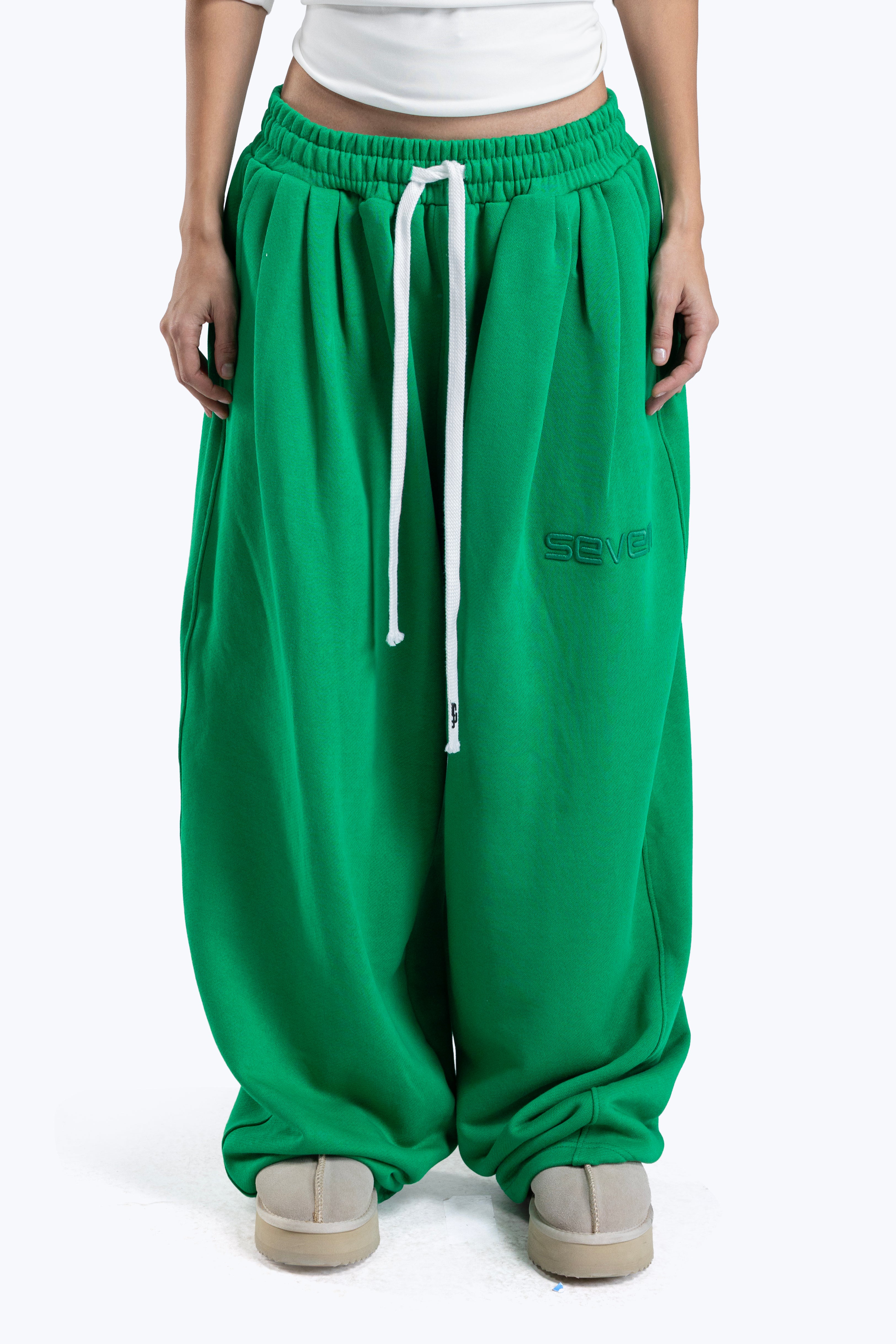 wide fit jogger pants