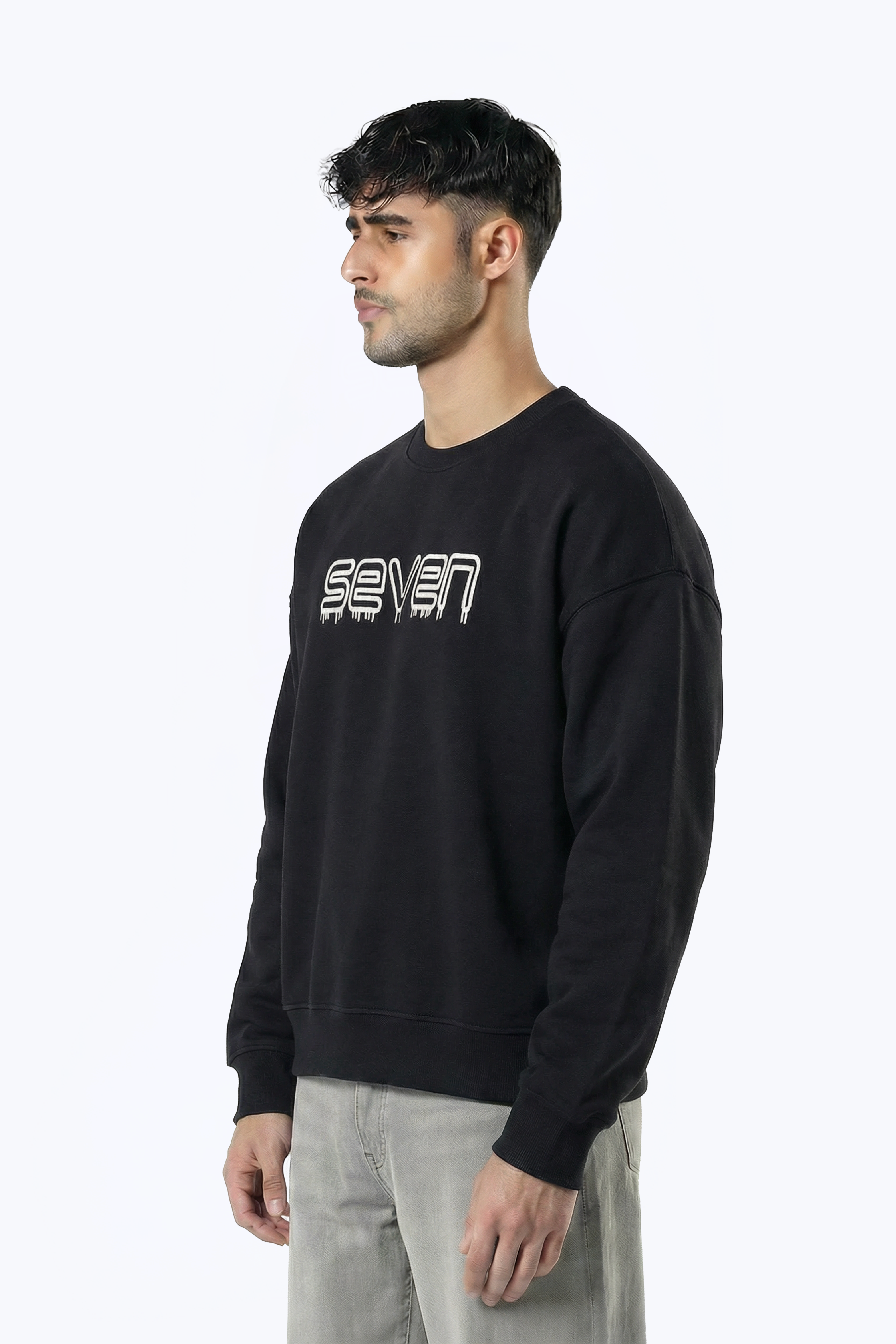 embroidered sweatshirt