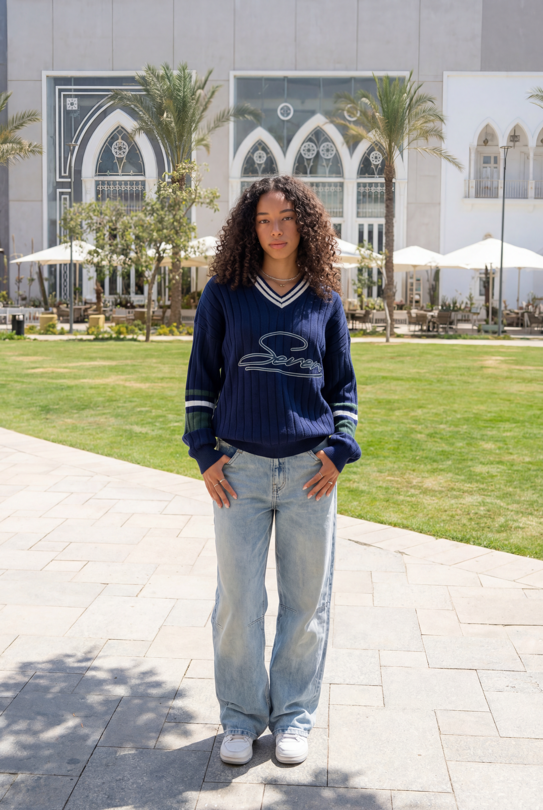 Relaxed fit knitwear