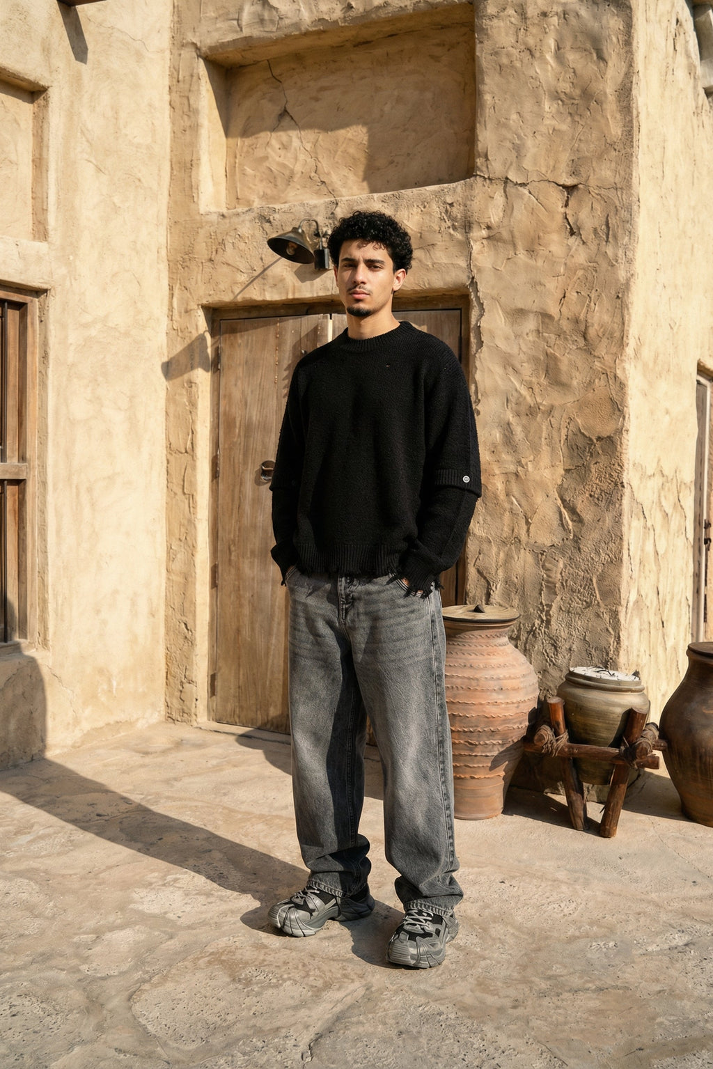 cropped fit knitwear