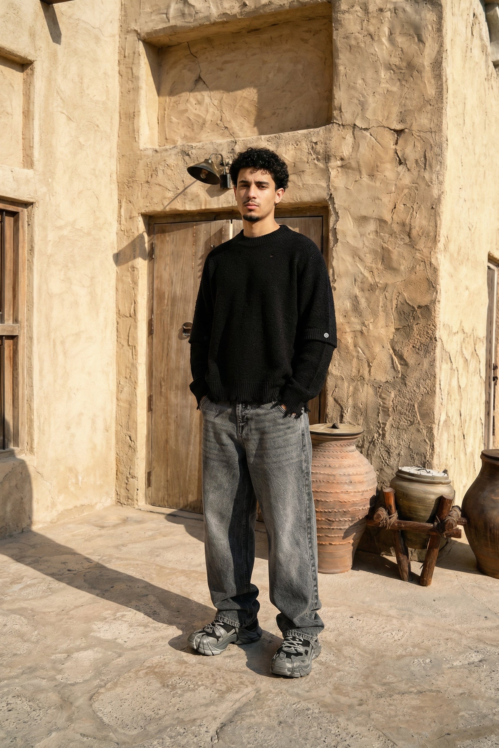 cropped fit knitwear