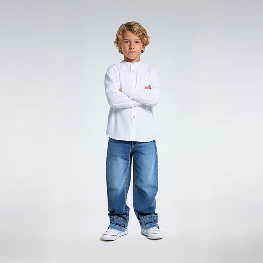 LINEN LONG SLEVVE SHIRT