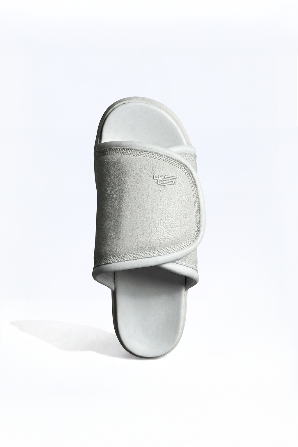 padded leather slide flip flop