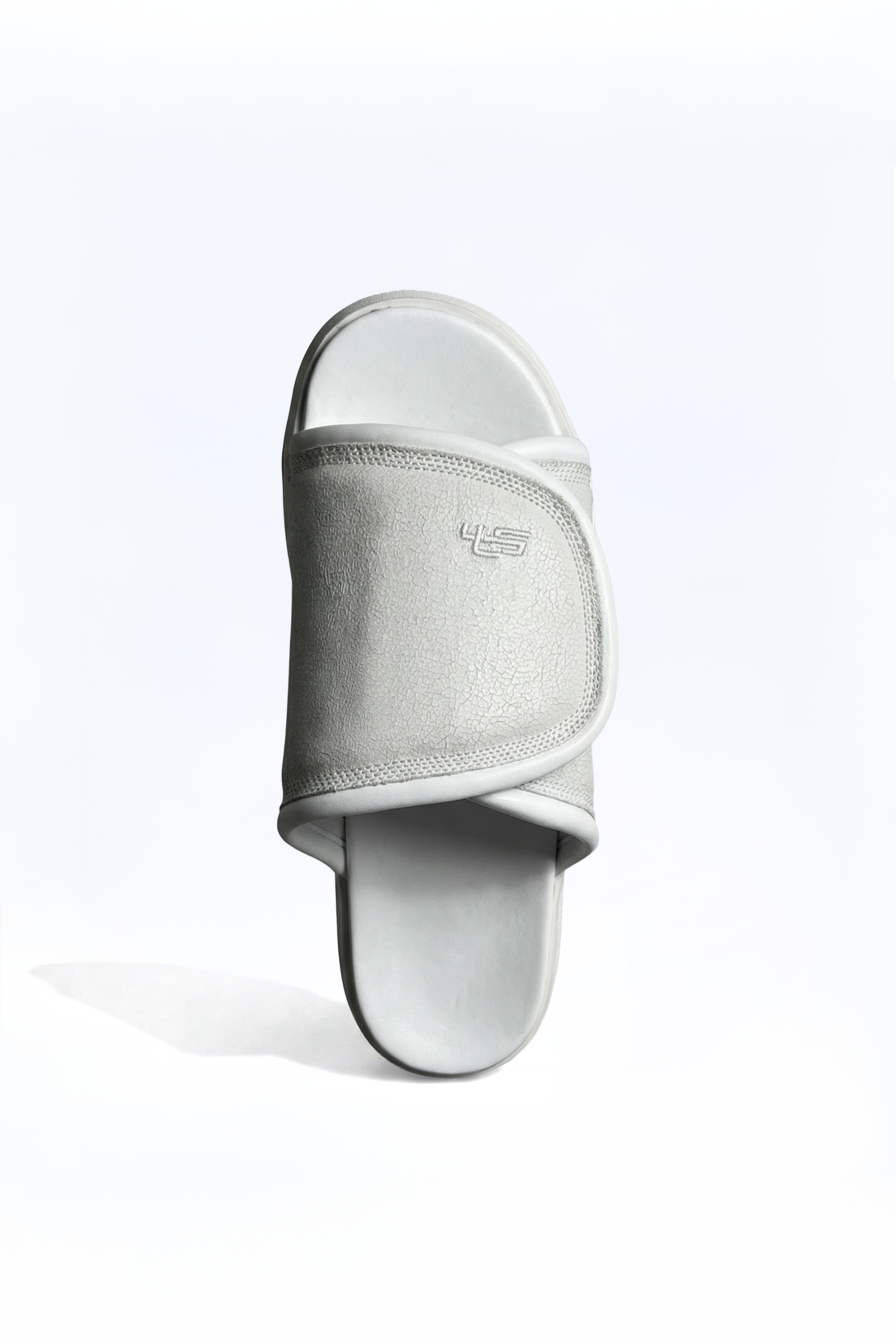 padded leather slide flip flop