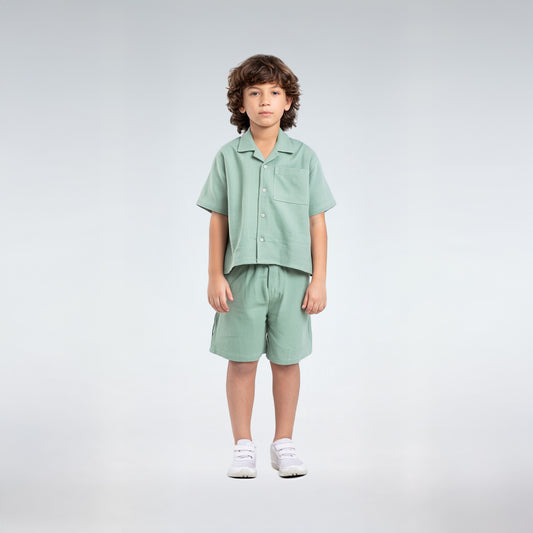 short sleeve linen shirt