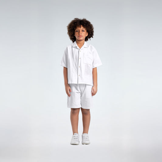 cotton linen short