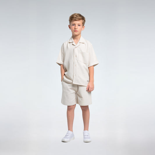 cotton linen short