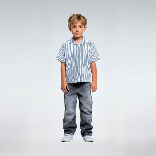 short sleeve striped shirt