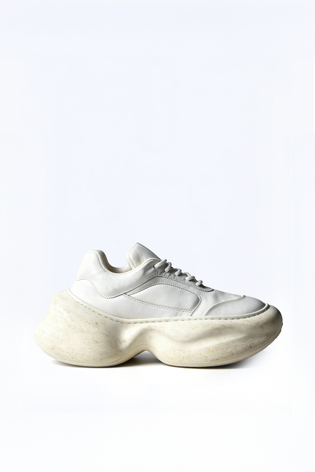 sculptural platform sneakers