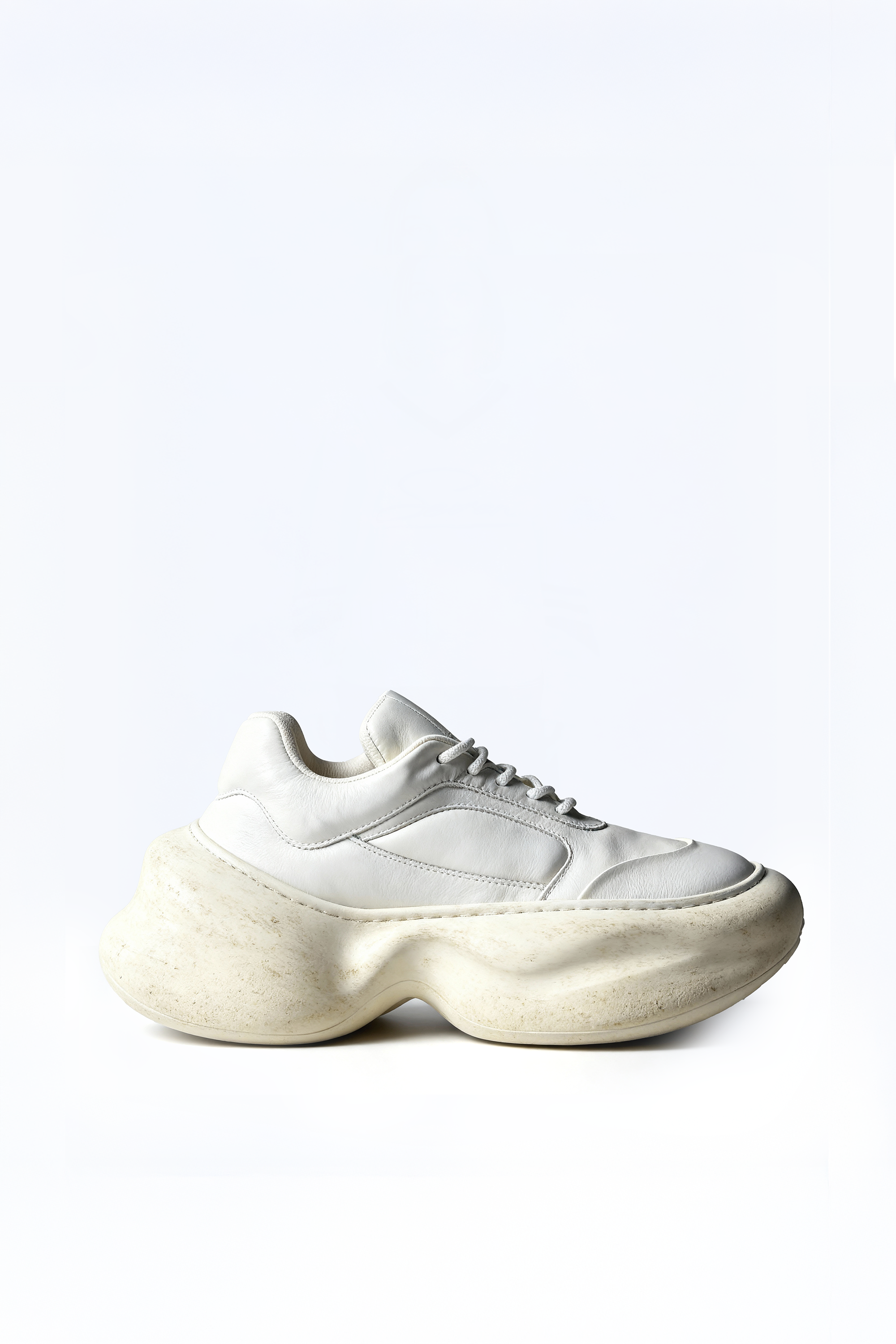 sculptural platform sneakers