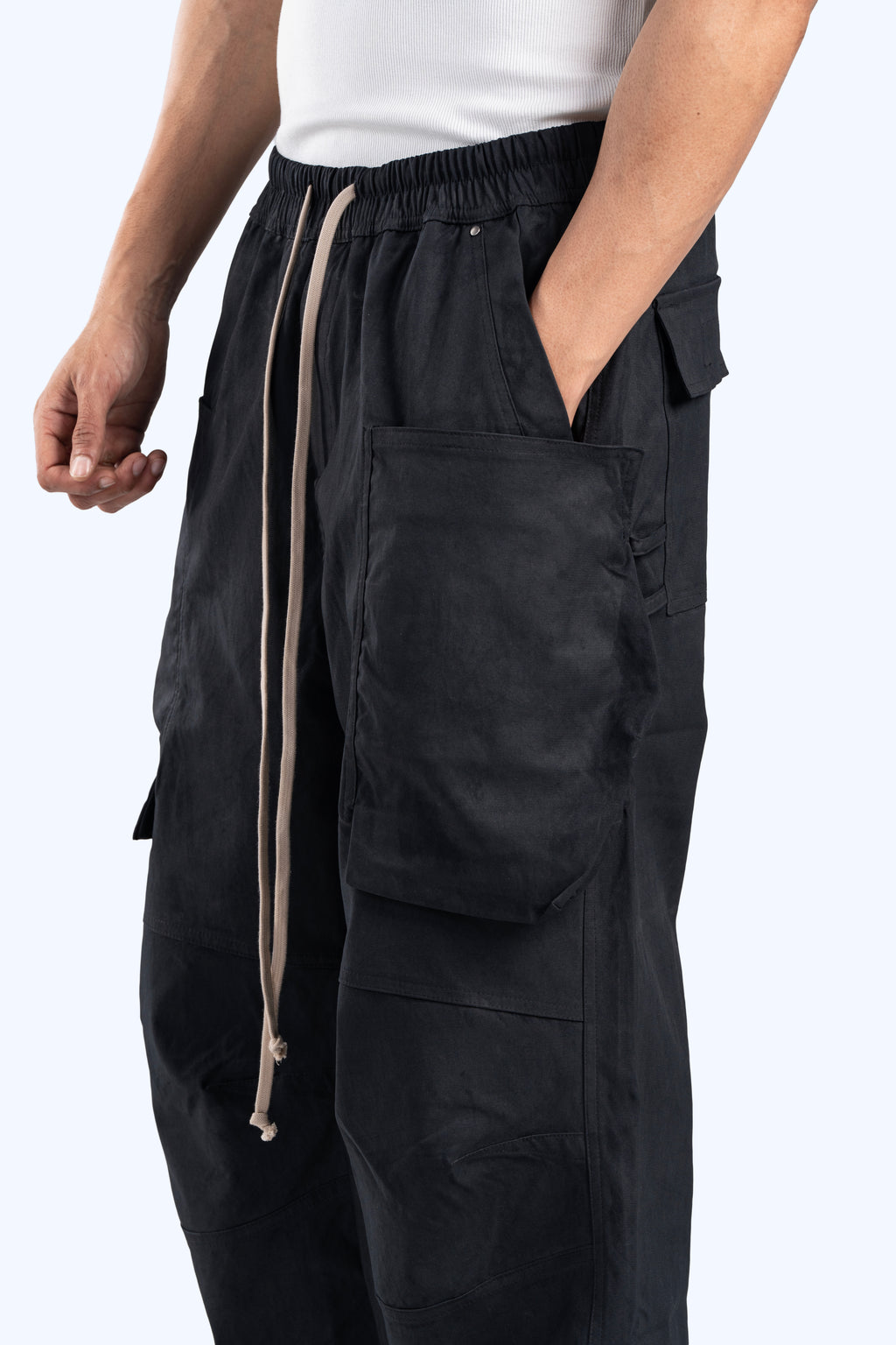 baggy fit soft trouser