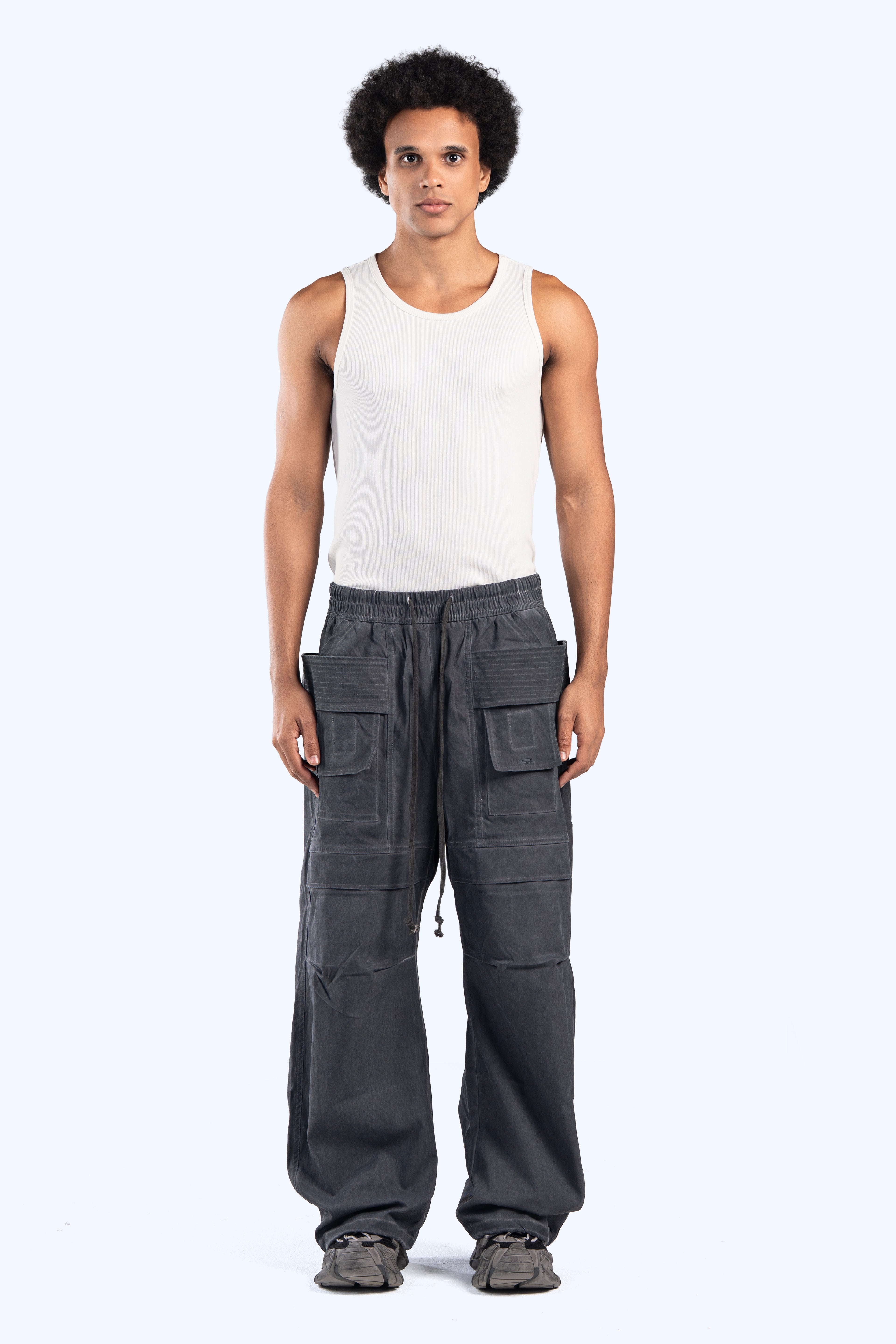 baggy fit soft trouser