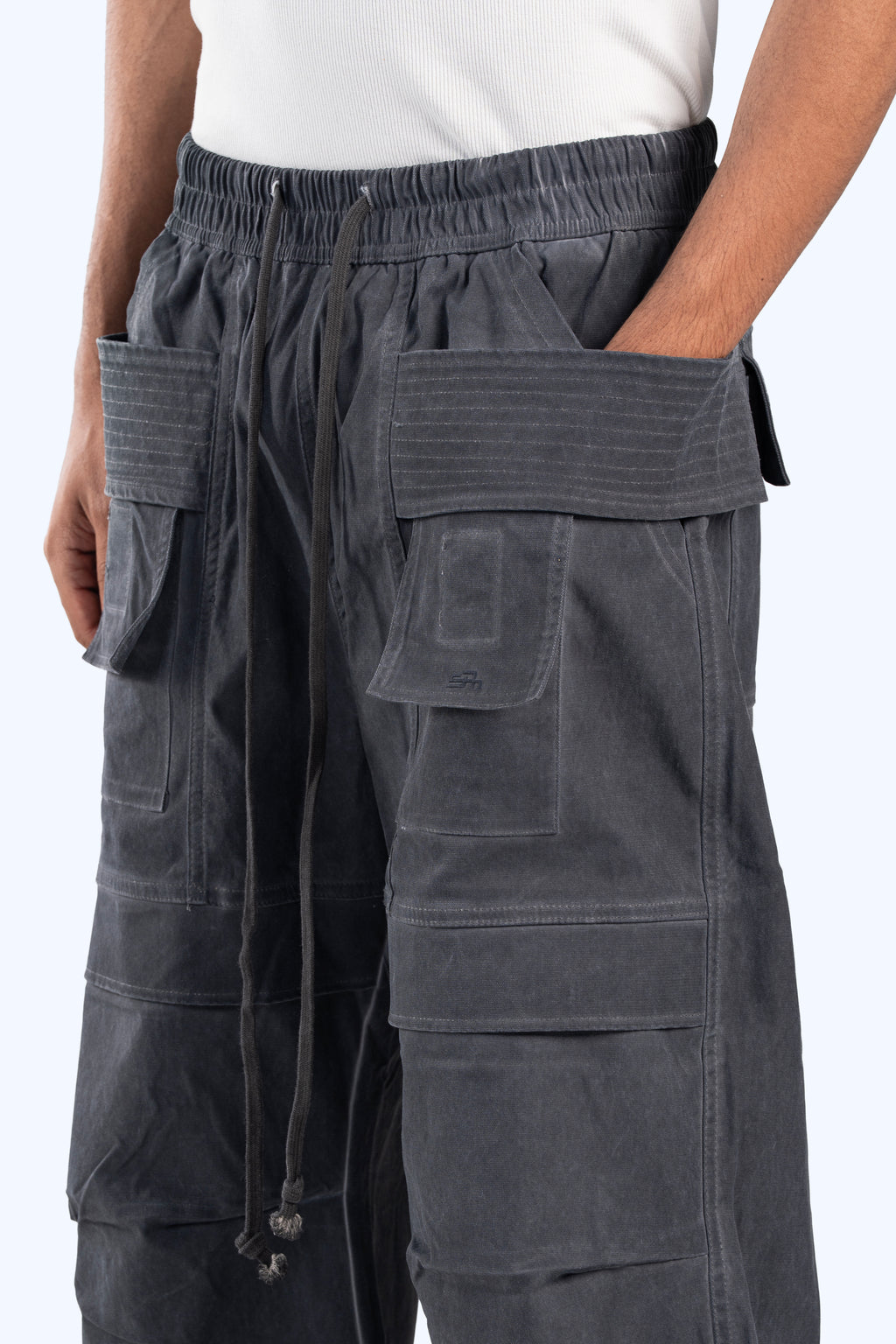 baggy fit soft trouser