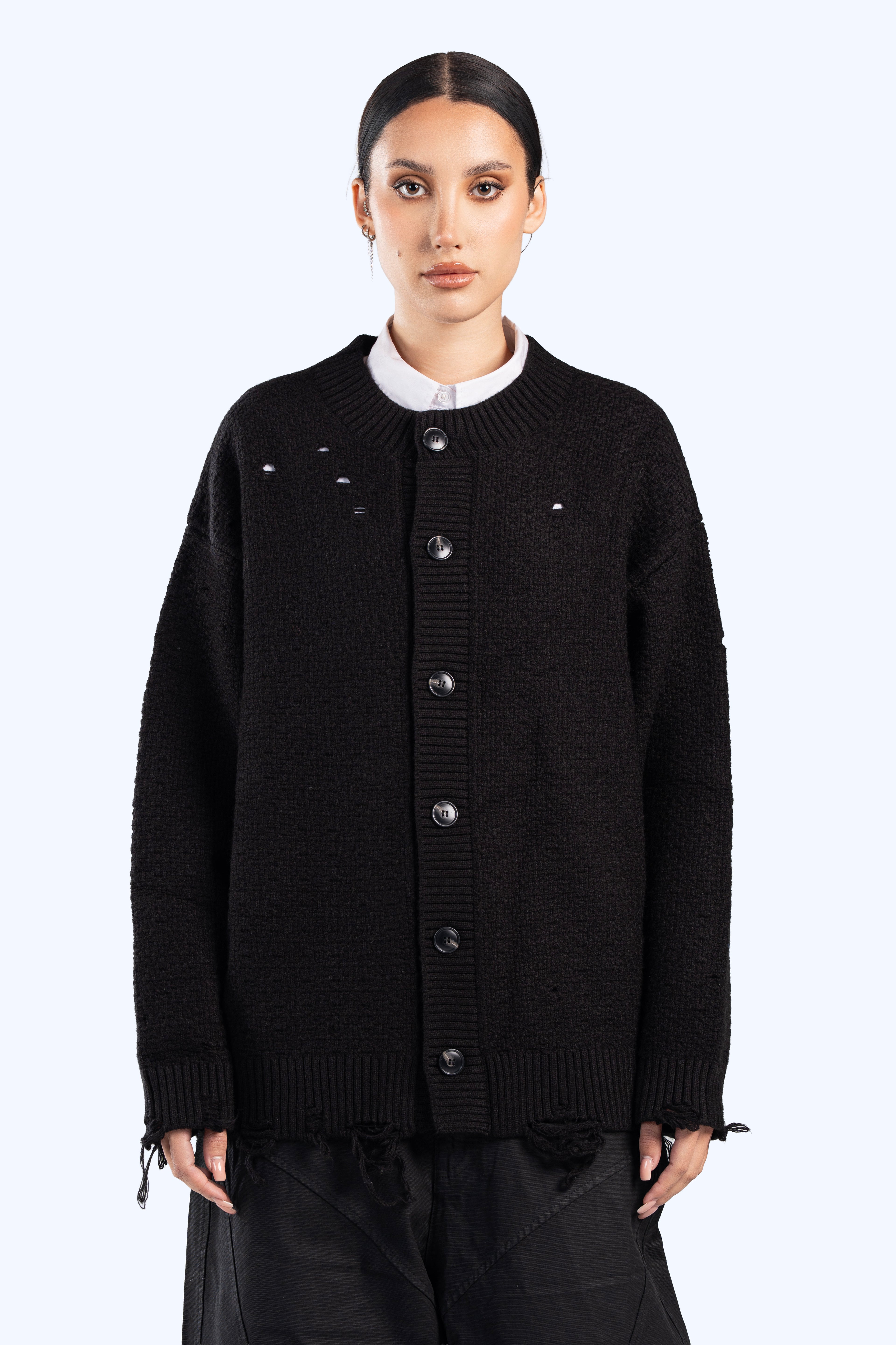 cropped fit knitwear