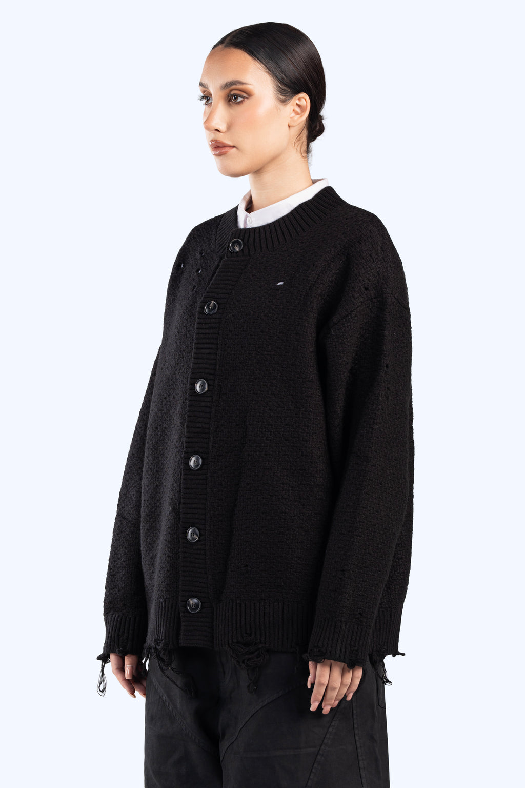 cropped fit knitwear