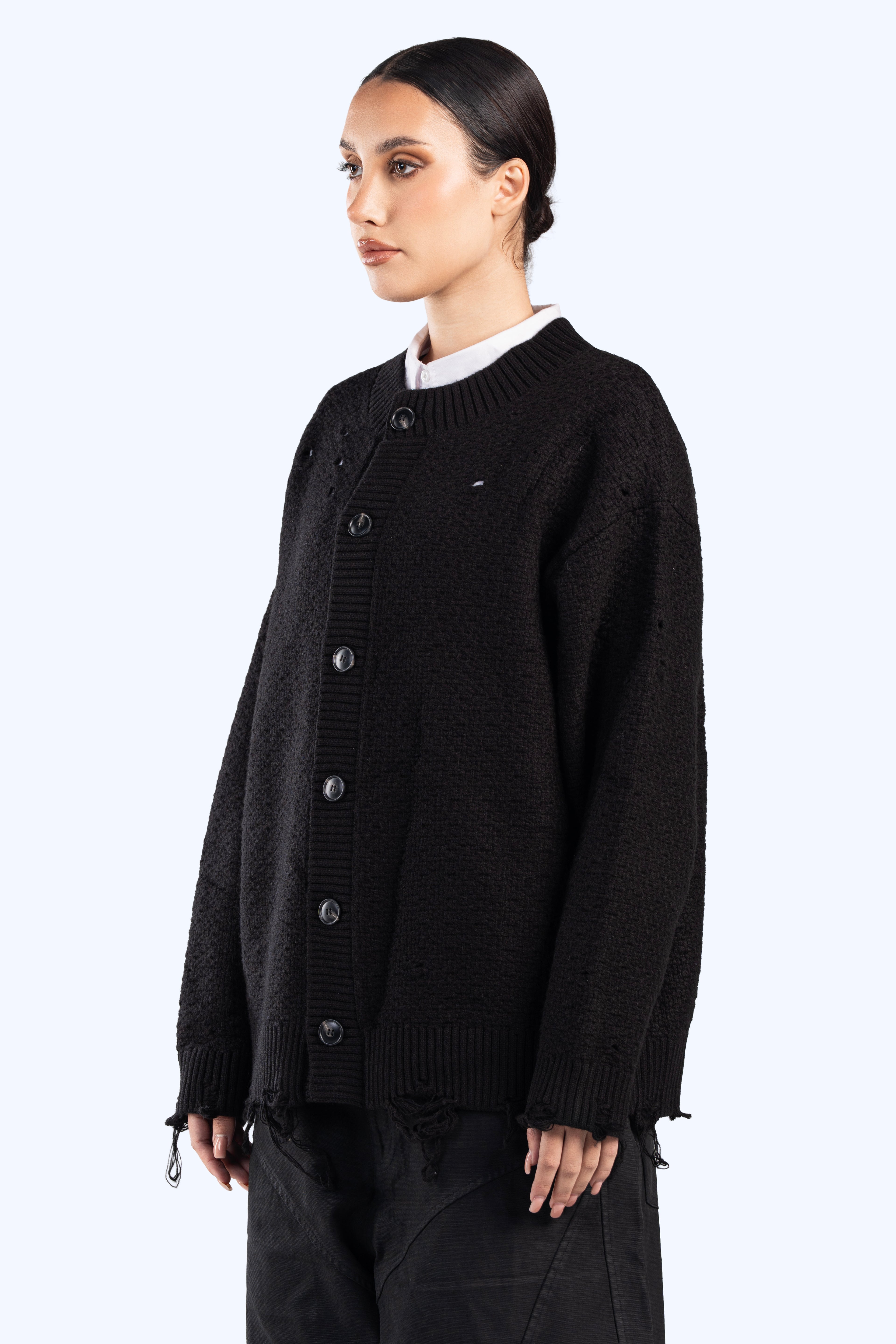 cropped fit knitwear