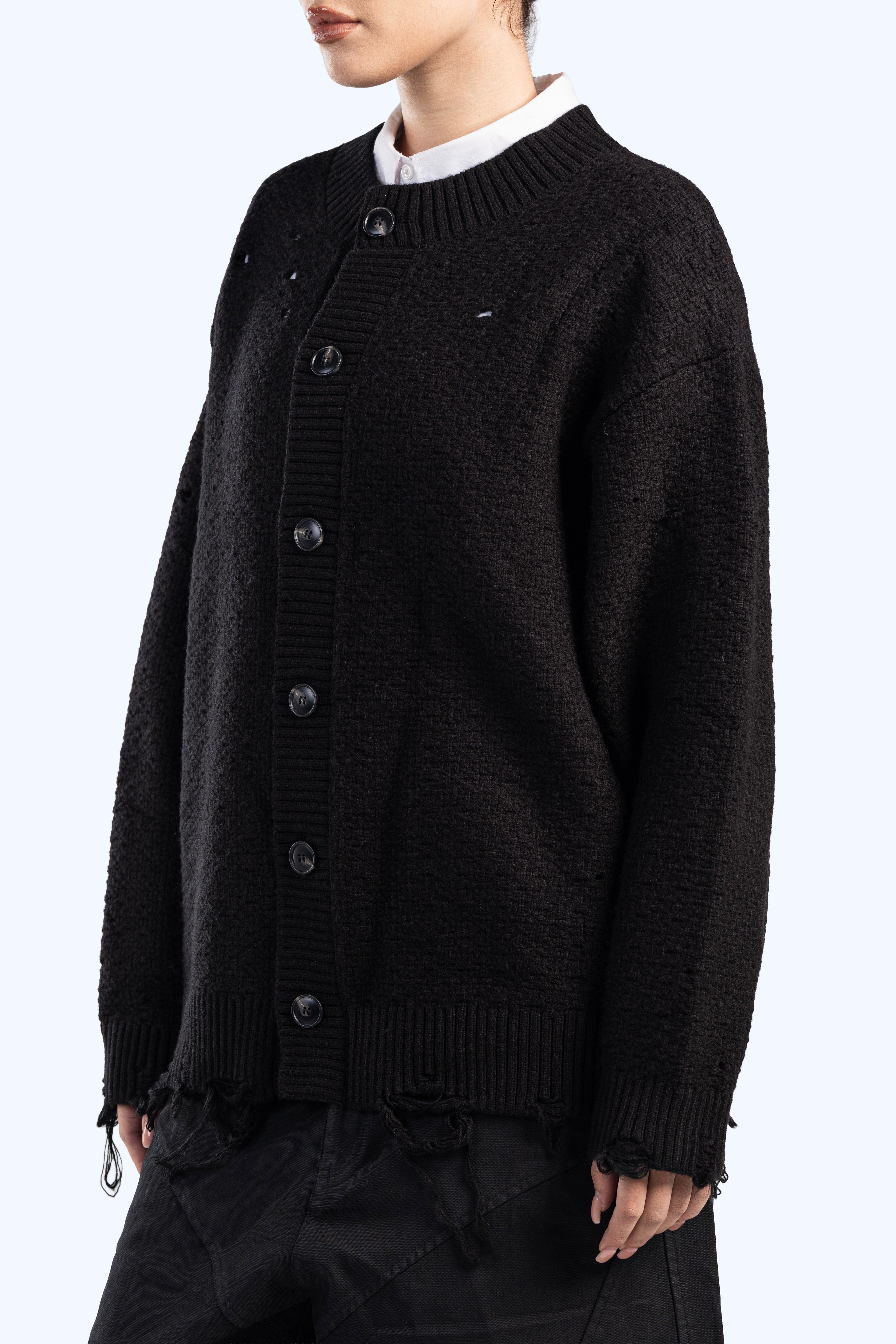 cropped fit knitwear