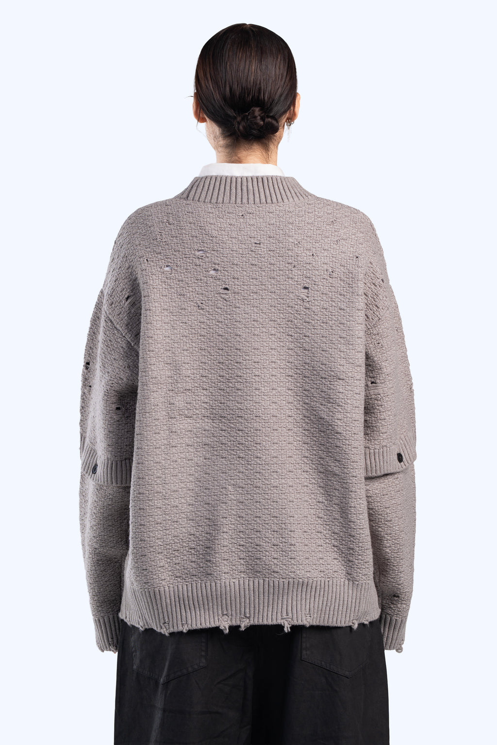 cropped fit knitwear