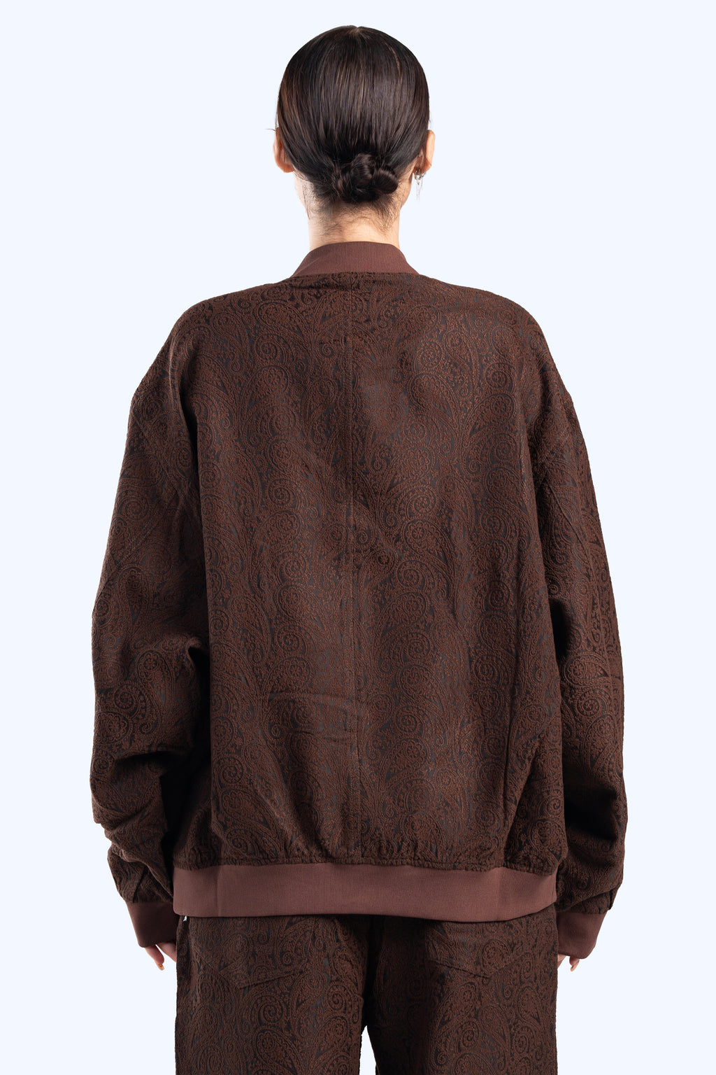 Paisley bomber jacket