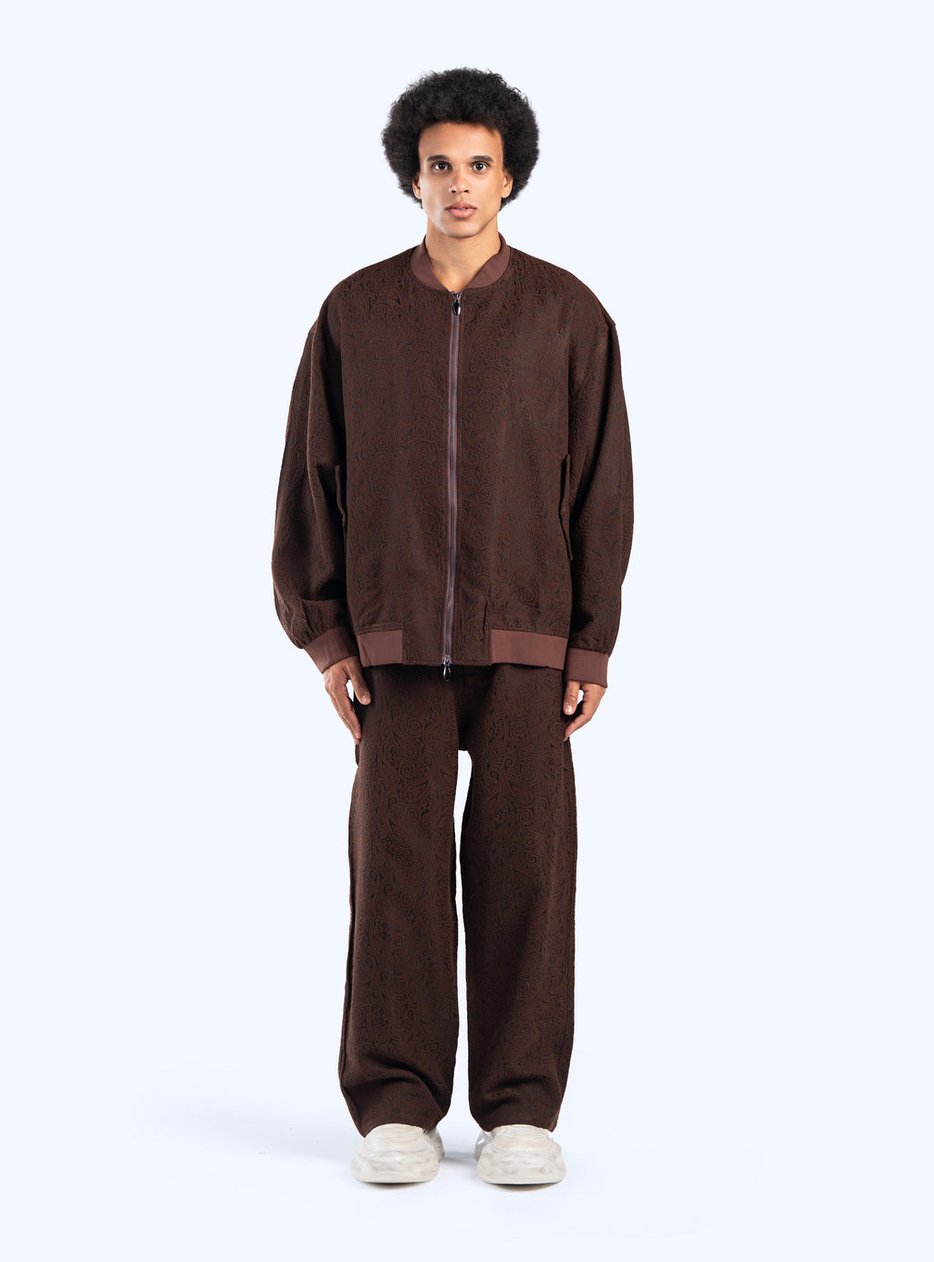 Paisley bomber jacket