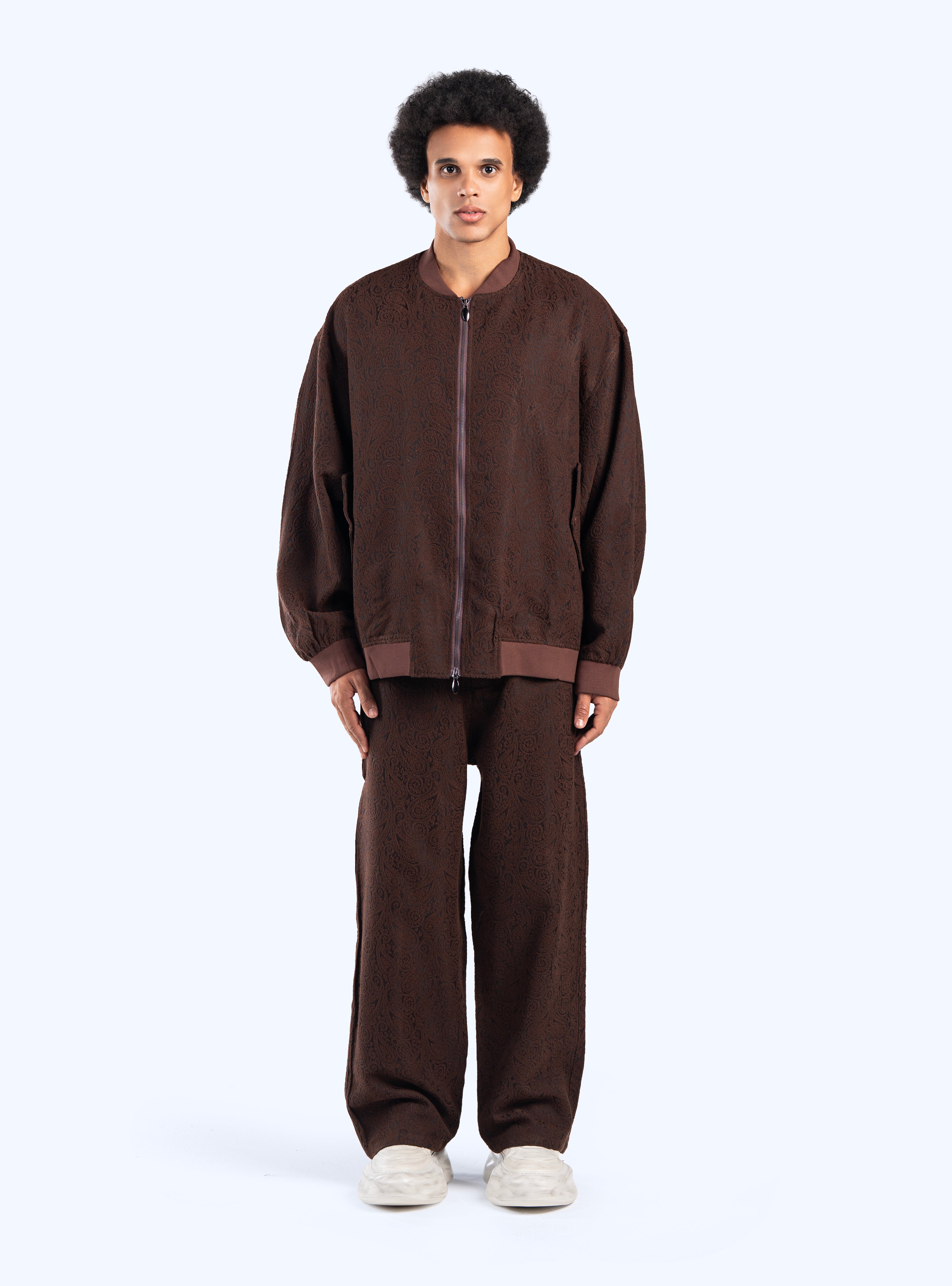 Paisley bomber jacket