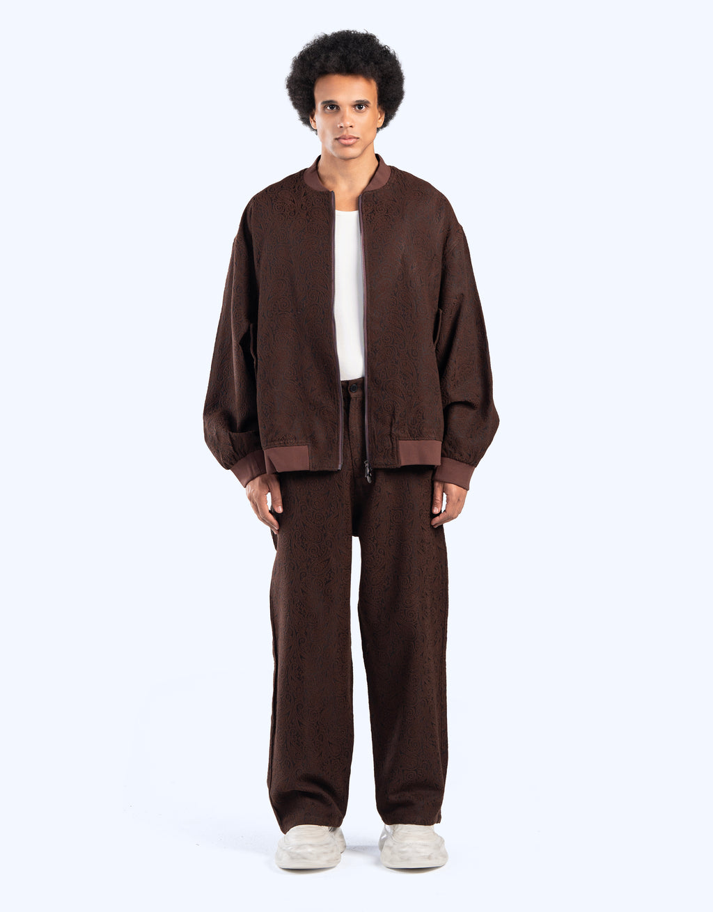 Paisley bomber jacket