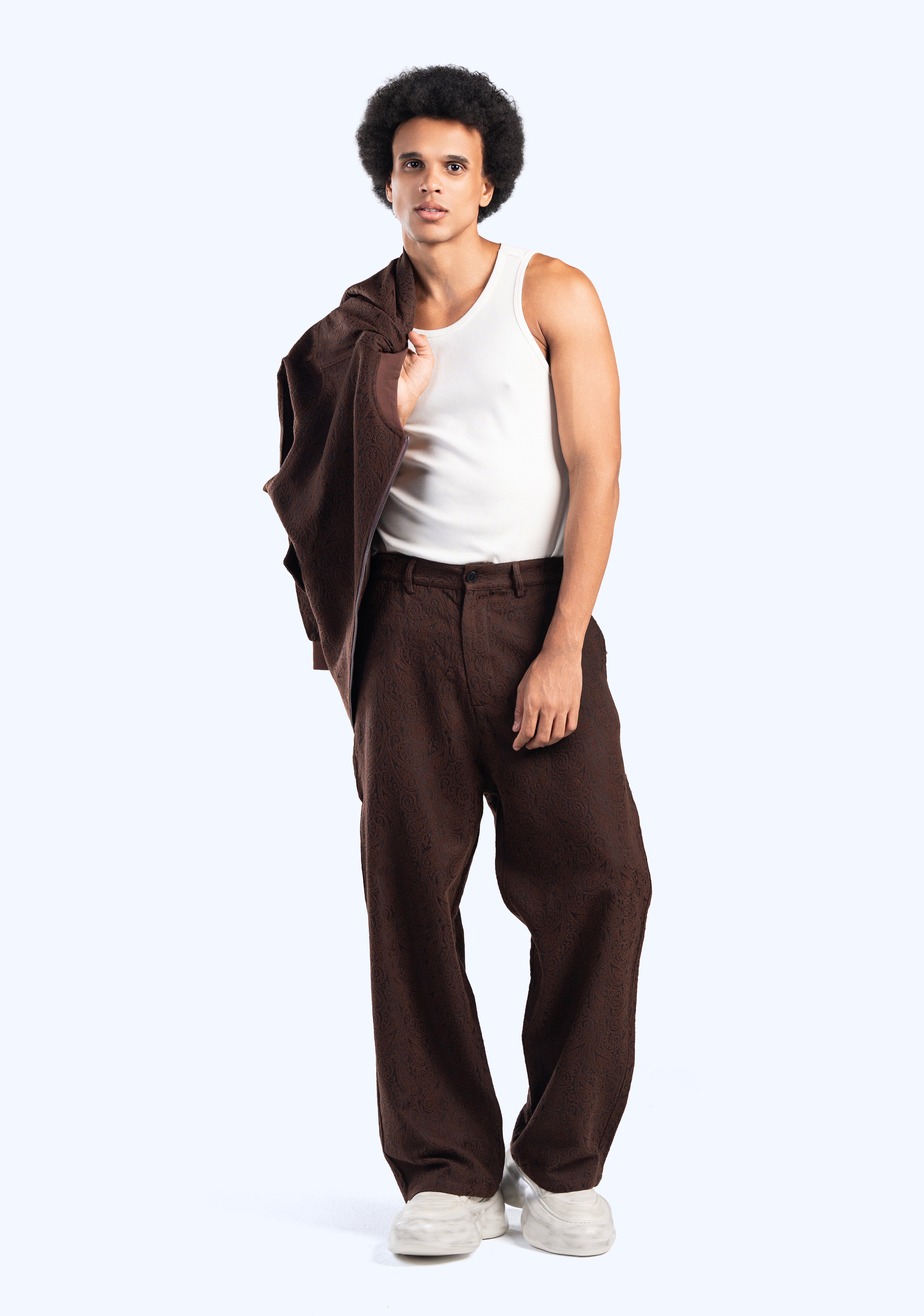 Paisley bomber jacket