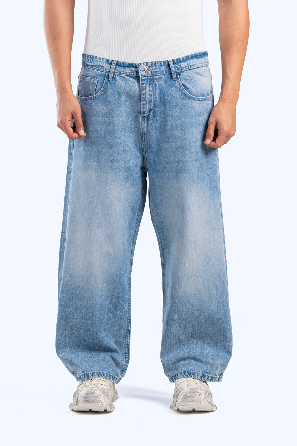 skater baggy fit denim