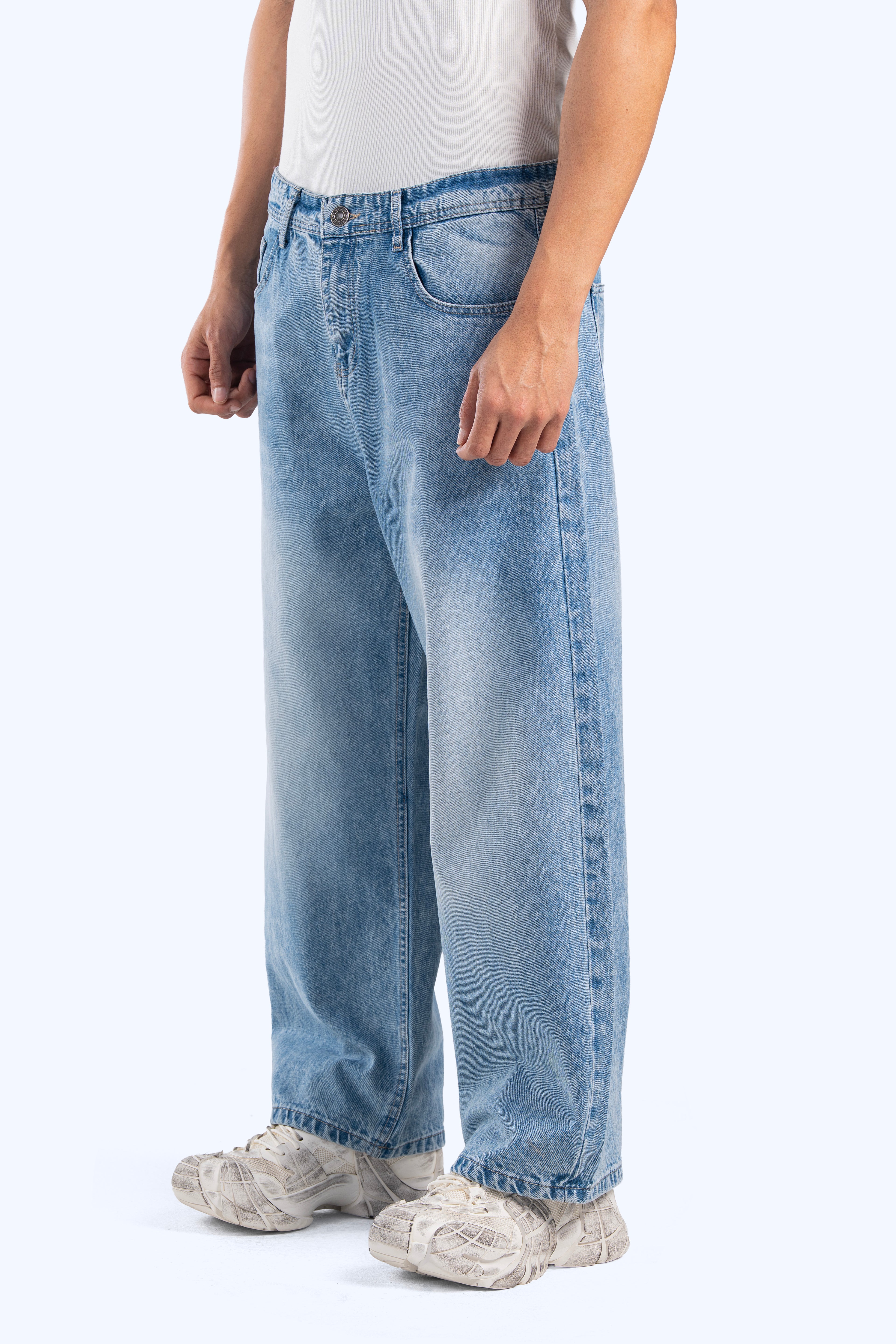 skater baggy fit denim