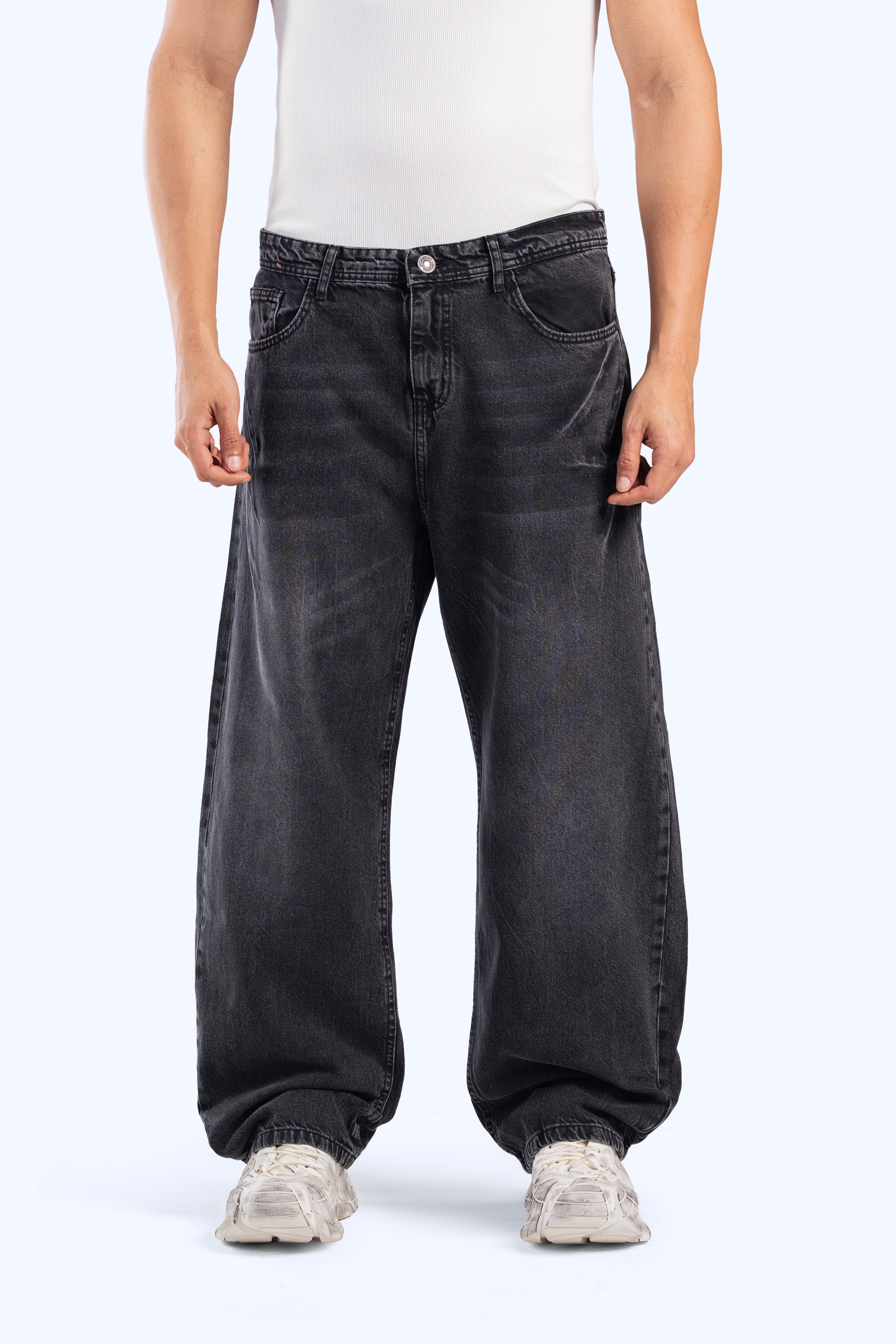 skater baggy fit denim