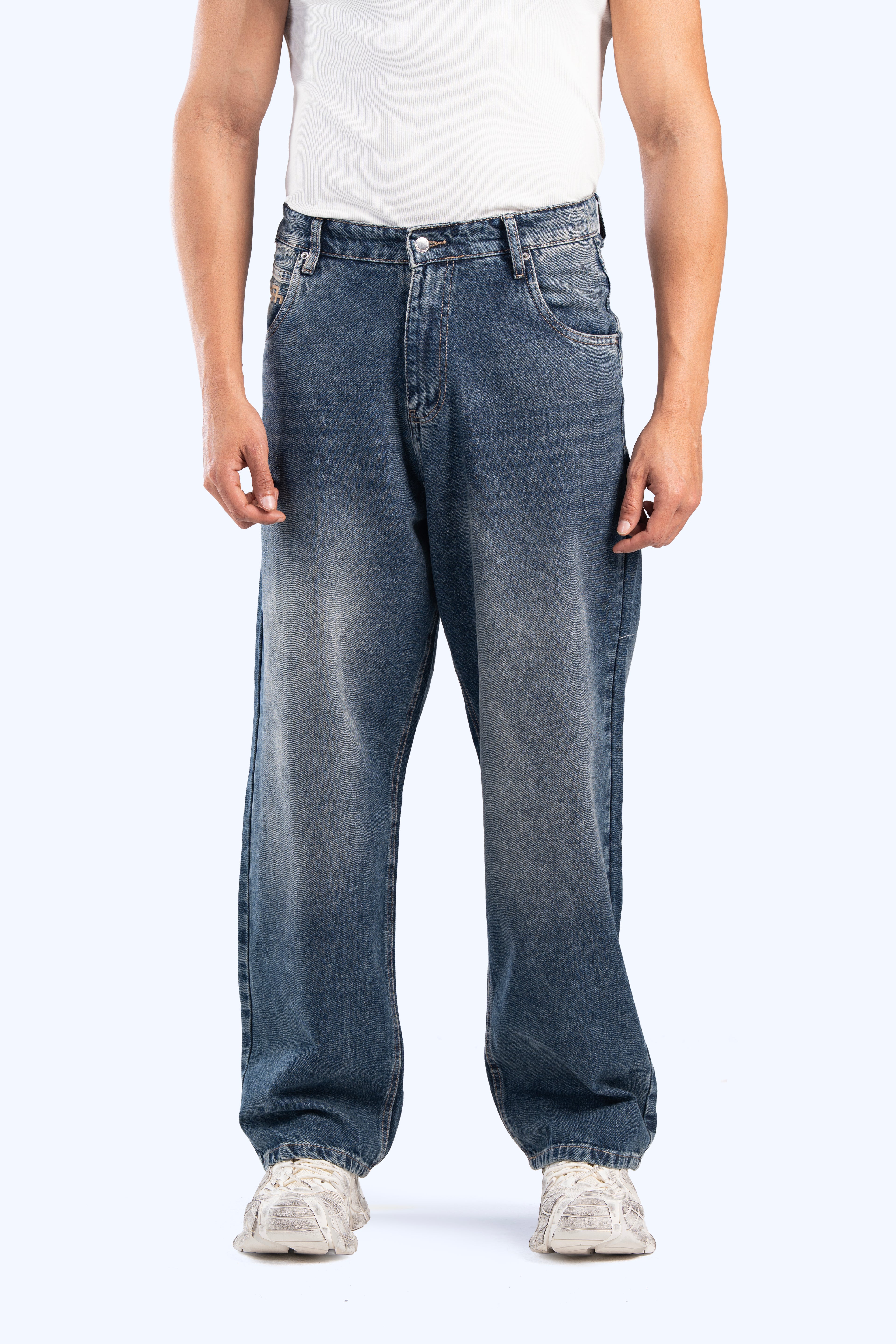 skater baggy fit denim