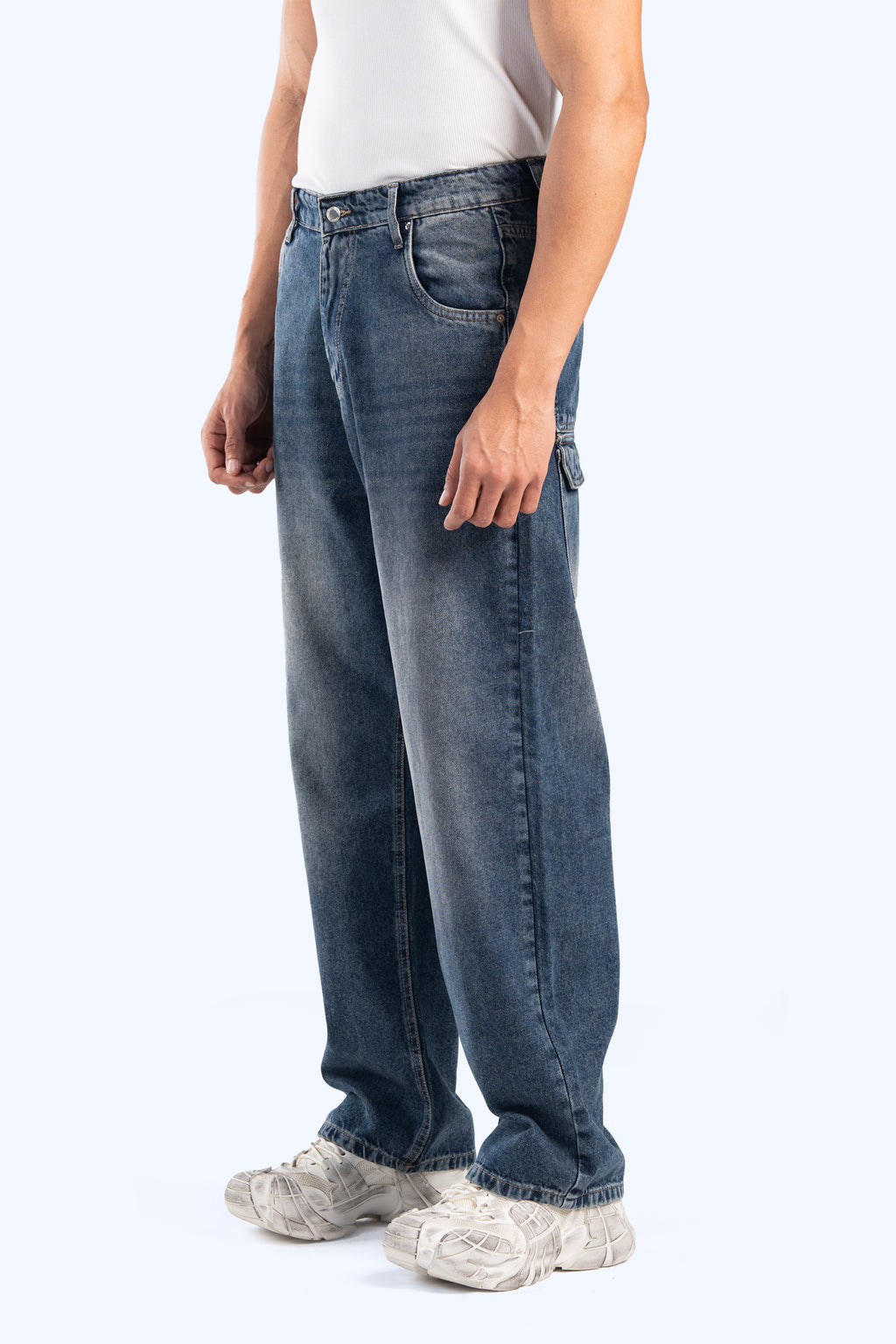 skater baggy fit denim