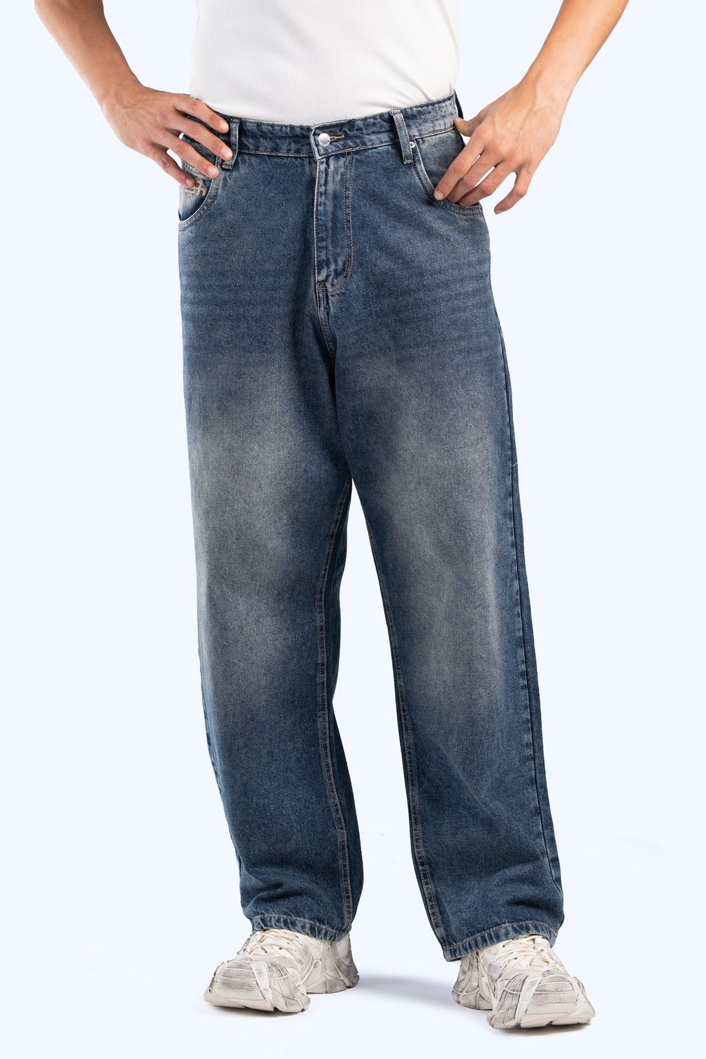 skater baggy fit denim