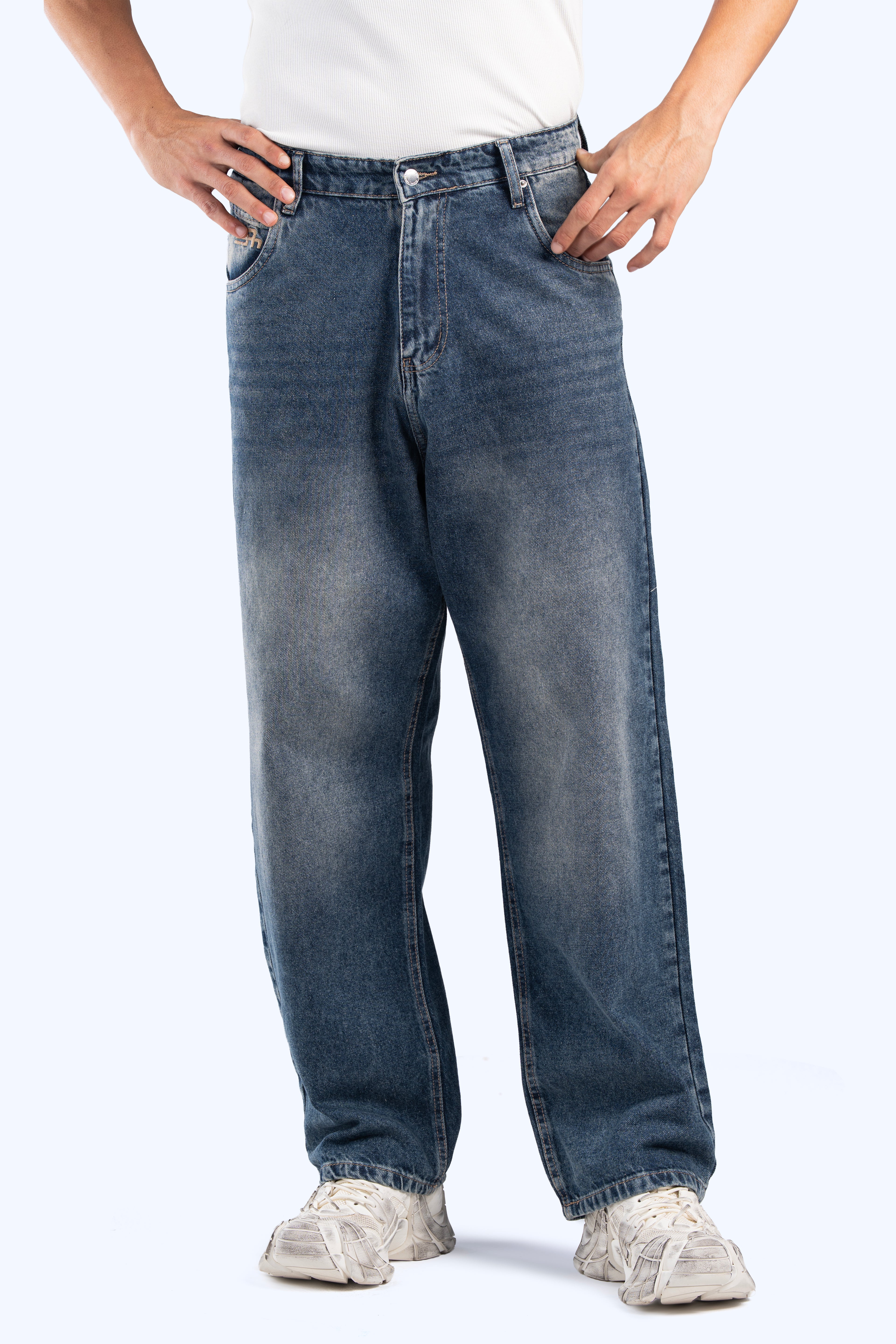 skater baggy fit denim