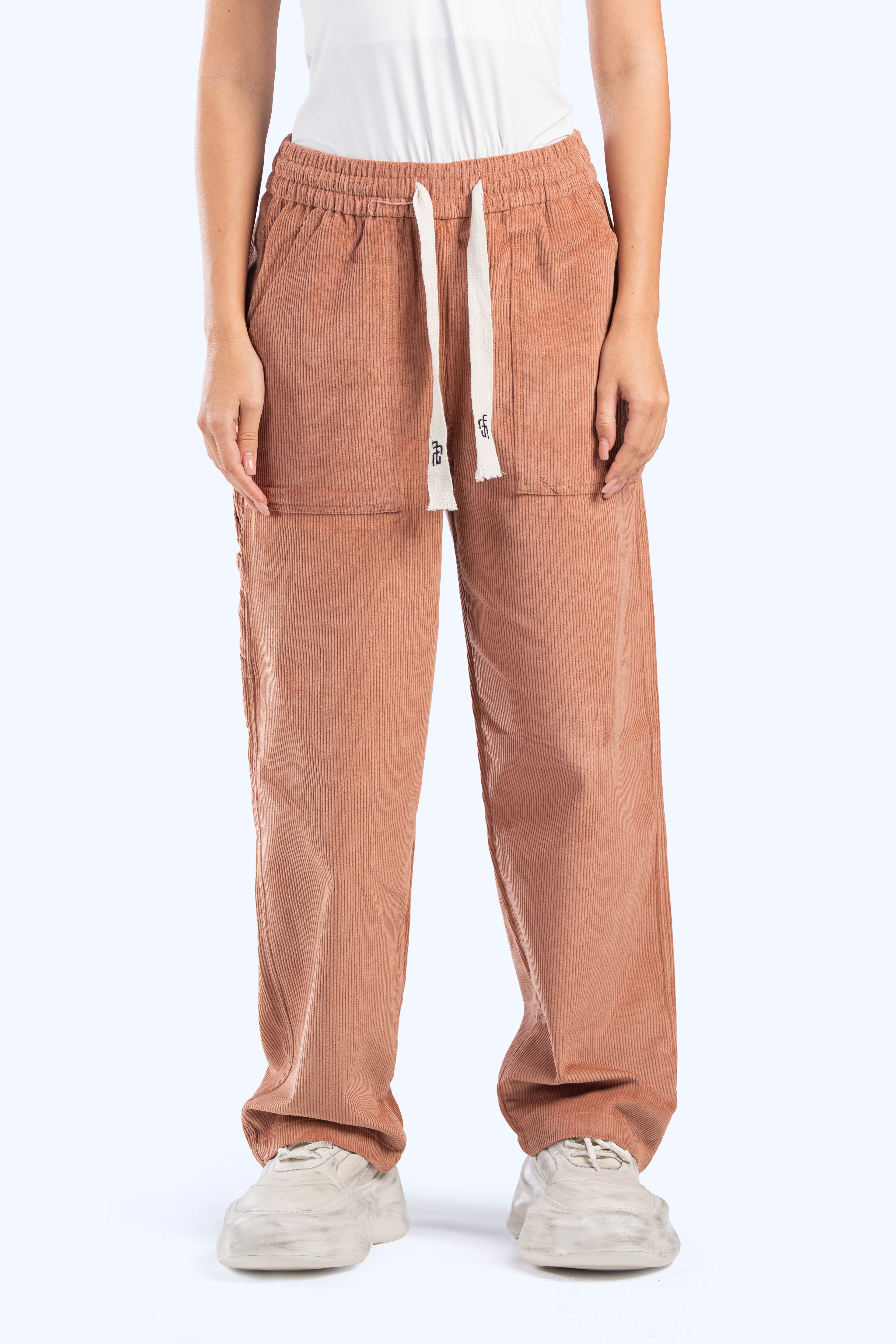 corduroy balloon pants