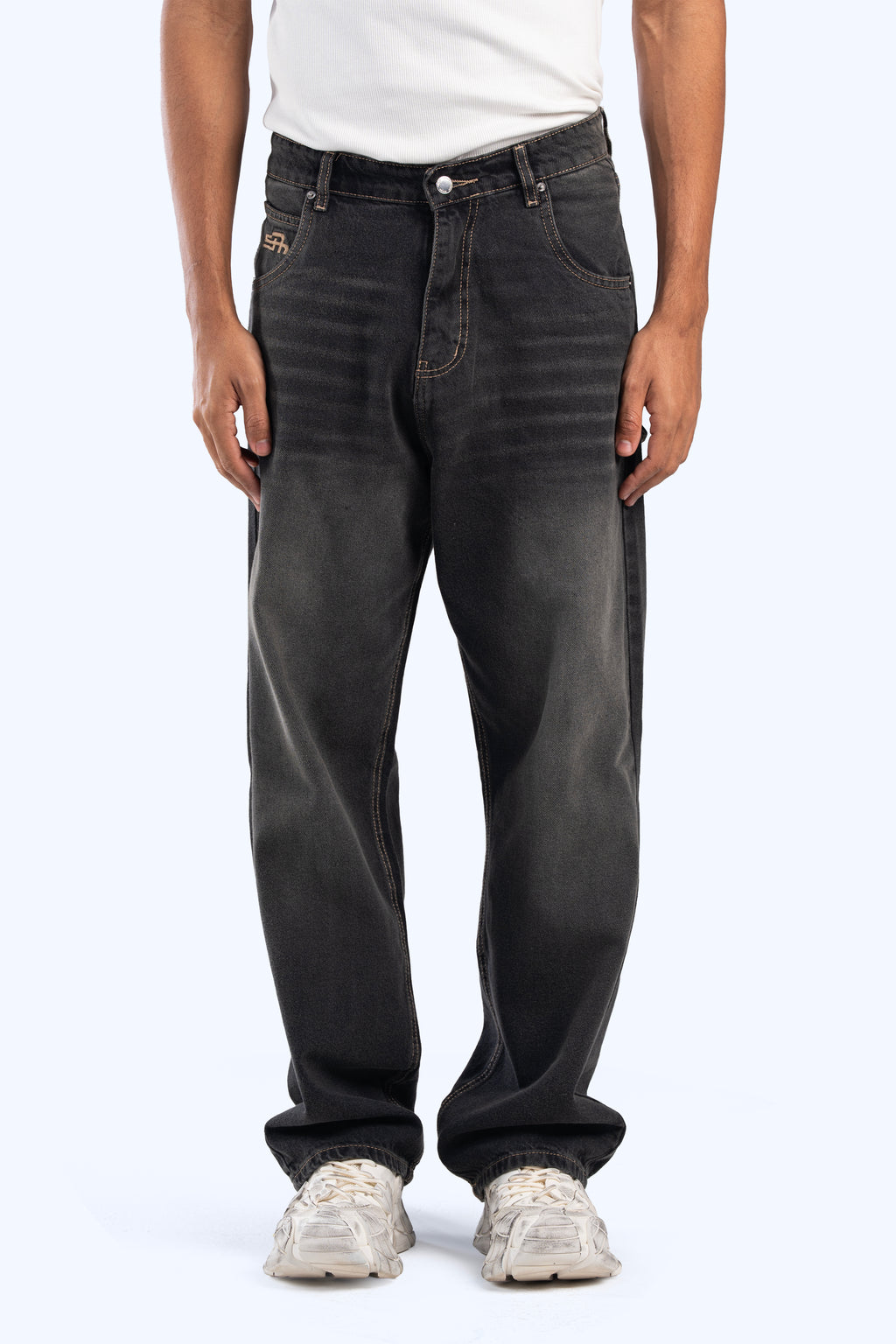 skater baggy fit denim