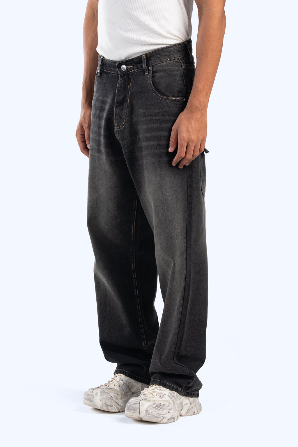 skater baggy fit denim