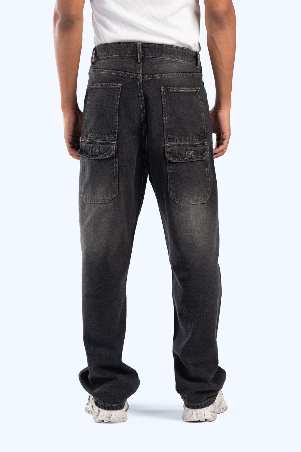 skater baggy fit denim