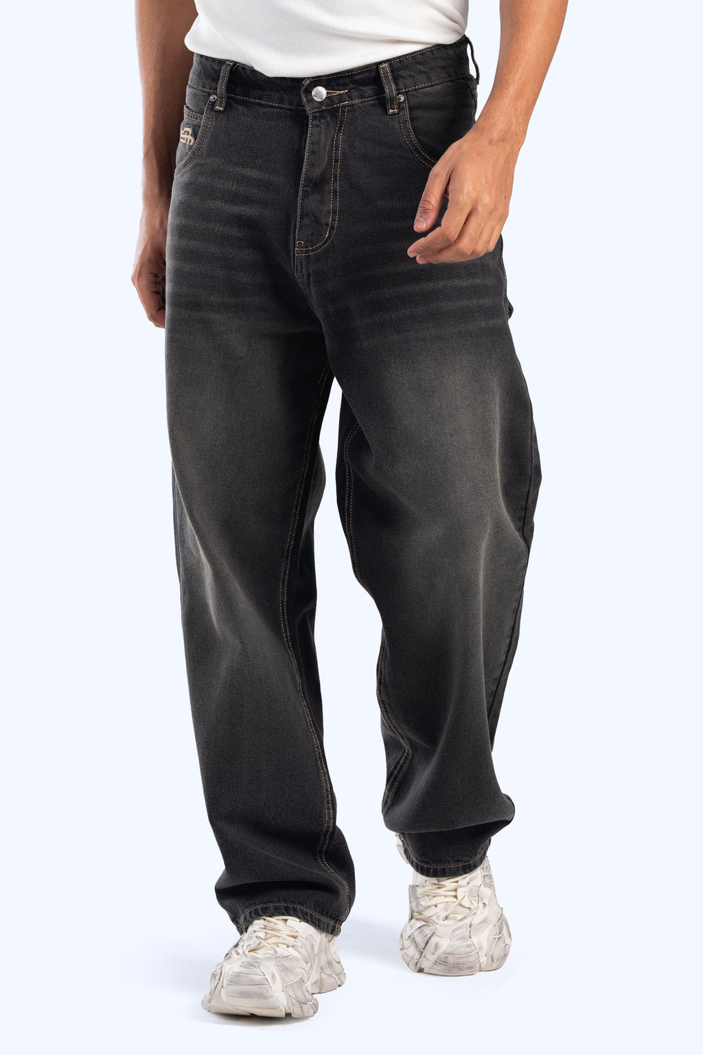 skater baggy fit denim